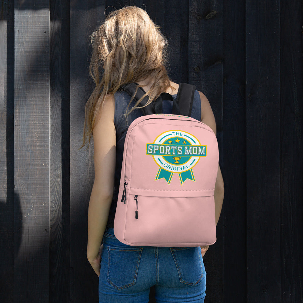 Sports Mom Multi-Pocket Backpack - Your Pink