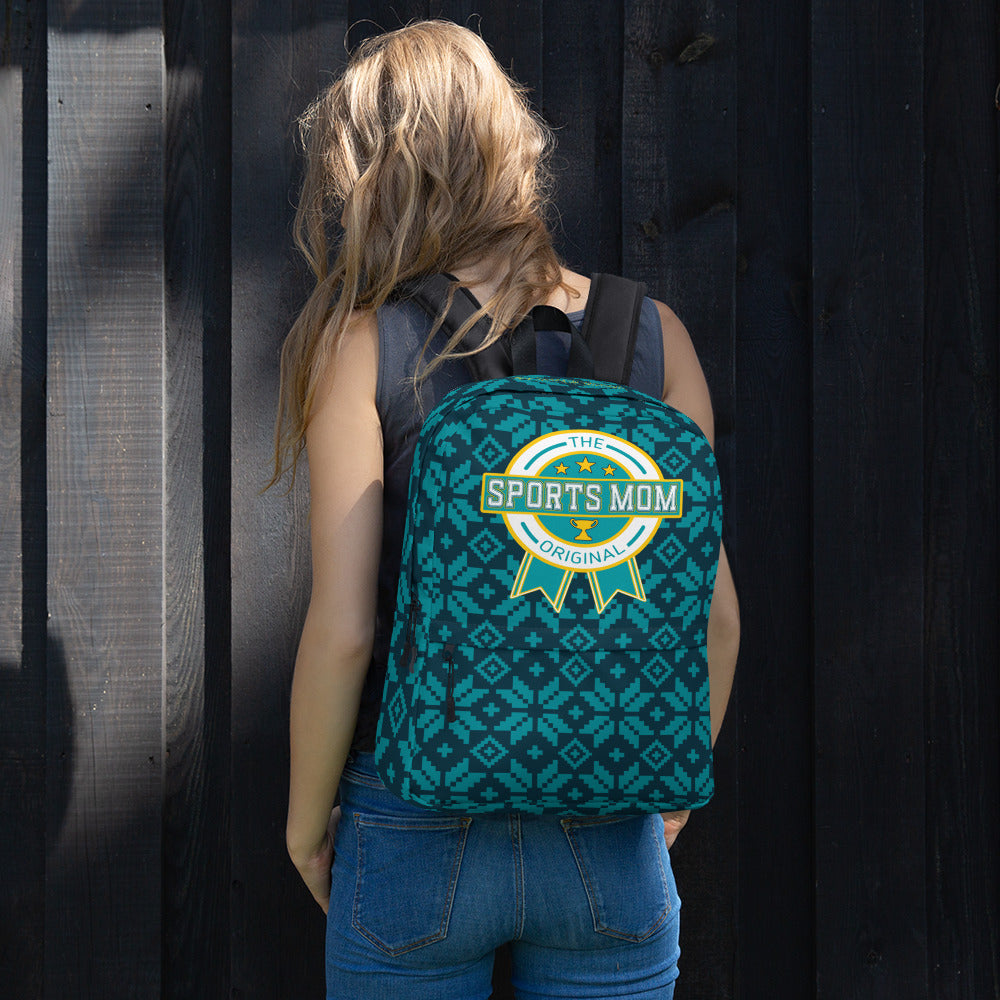 Sports Mom Multi-Pocket Backpack - Winter Picnic