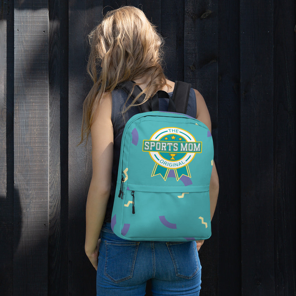 Sports Mom Multi-Pocket Backpack - Confetti Betty
