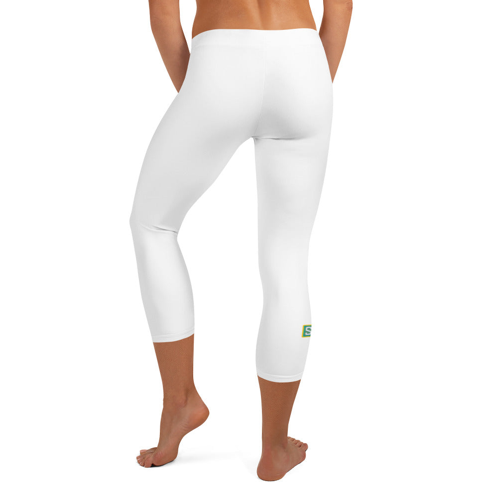 OSM - Capri Leggings - White