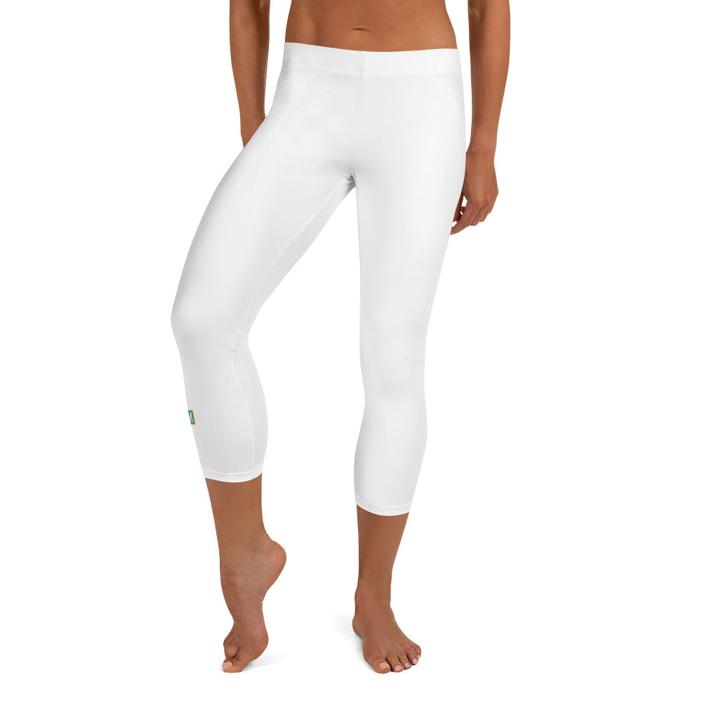 OSM - Capri Leggings - White