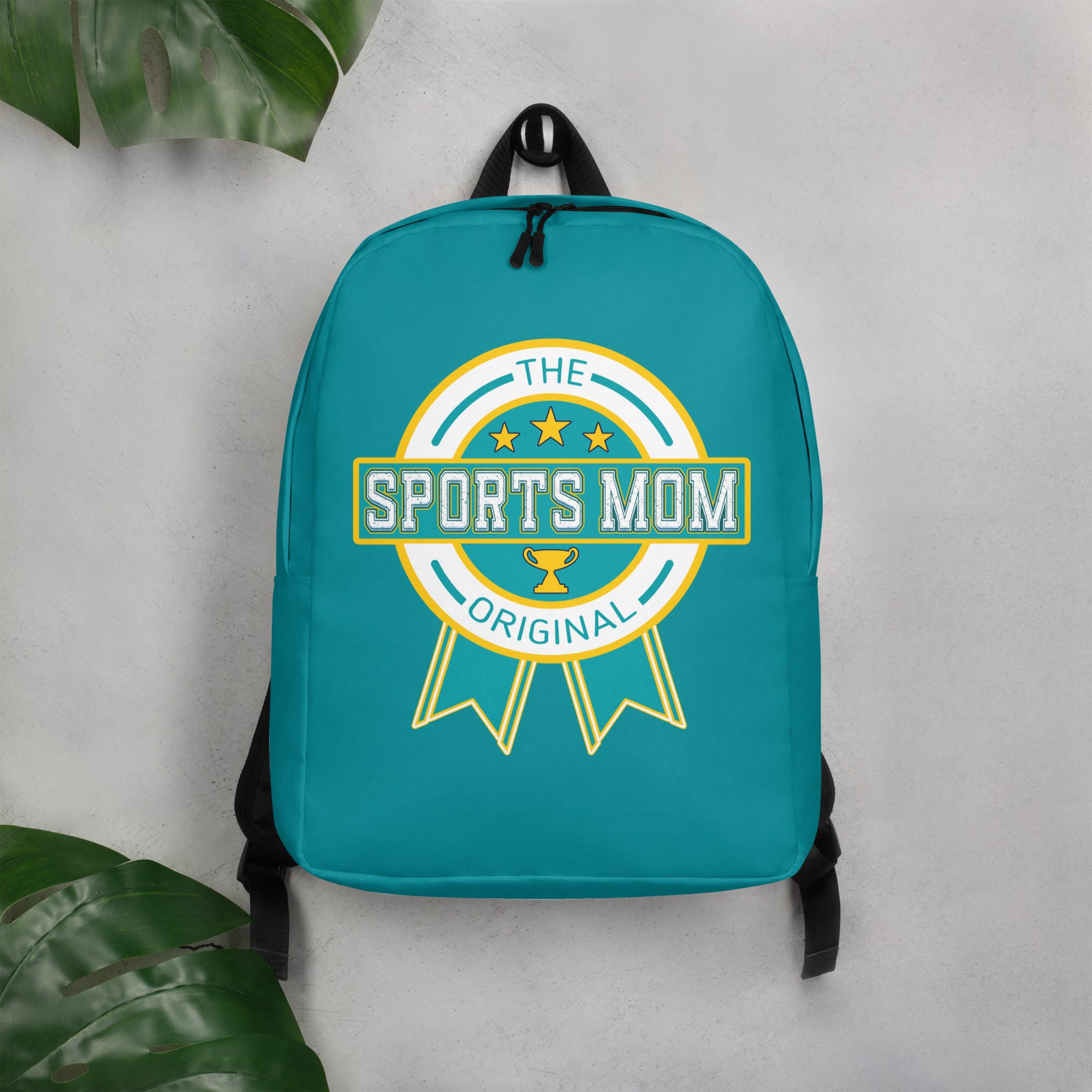 Sports Mom Minimalist Backpack - Eastern Blue