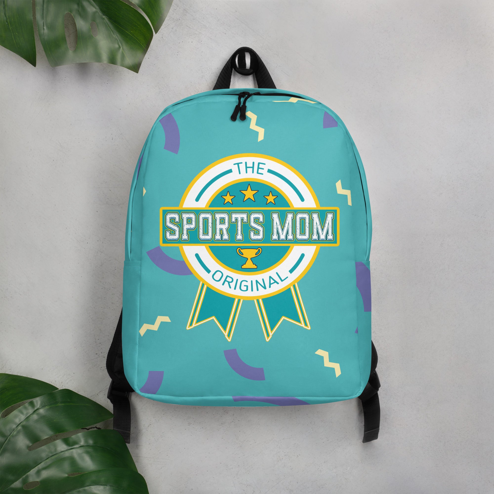 Sports Mom Minimalist Backpack - Confetti Betty