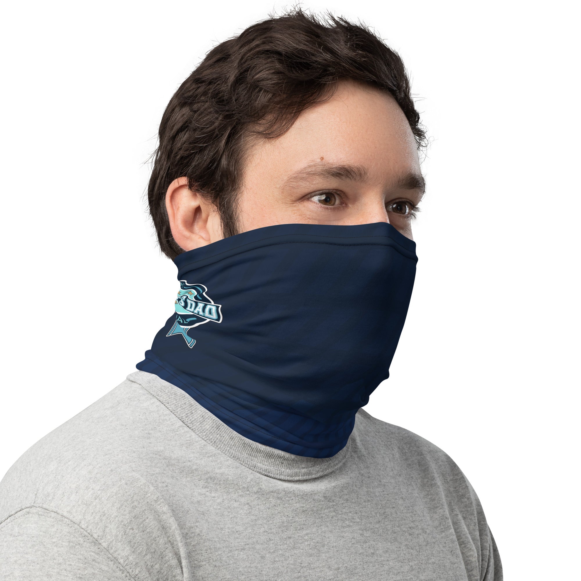 The Original Sports Dad Neck Gaiter - Gravy Navy