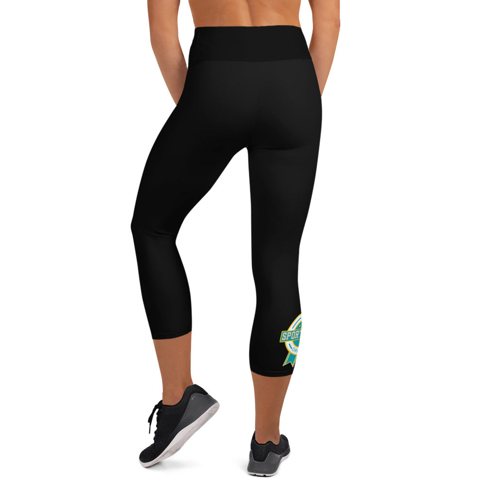 OSM - Yoga Capri Leggings - Black