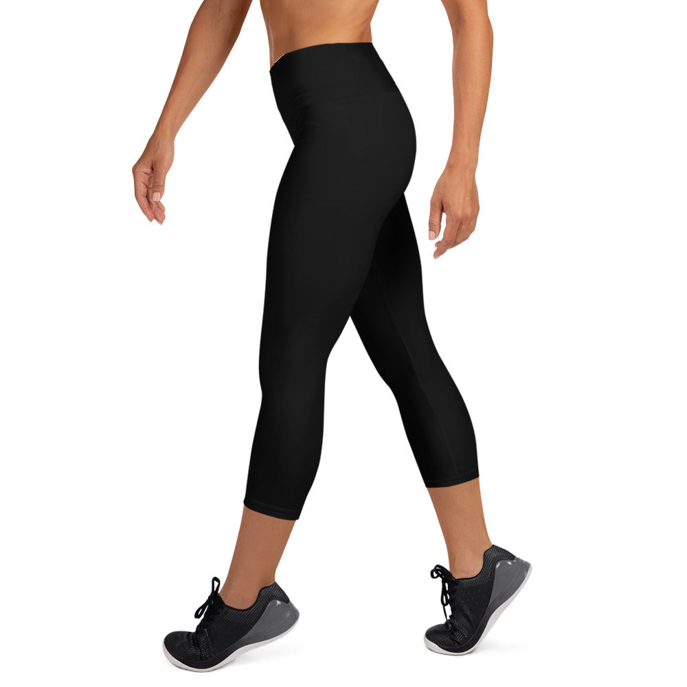 OSM - Yoga Capri Leggings - Black