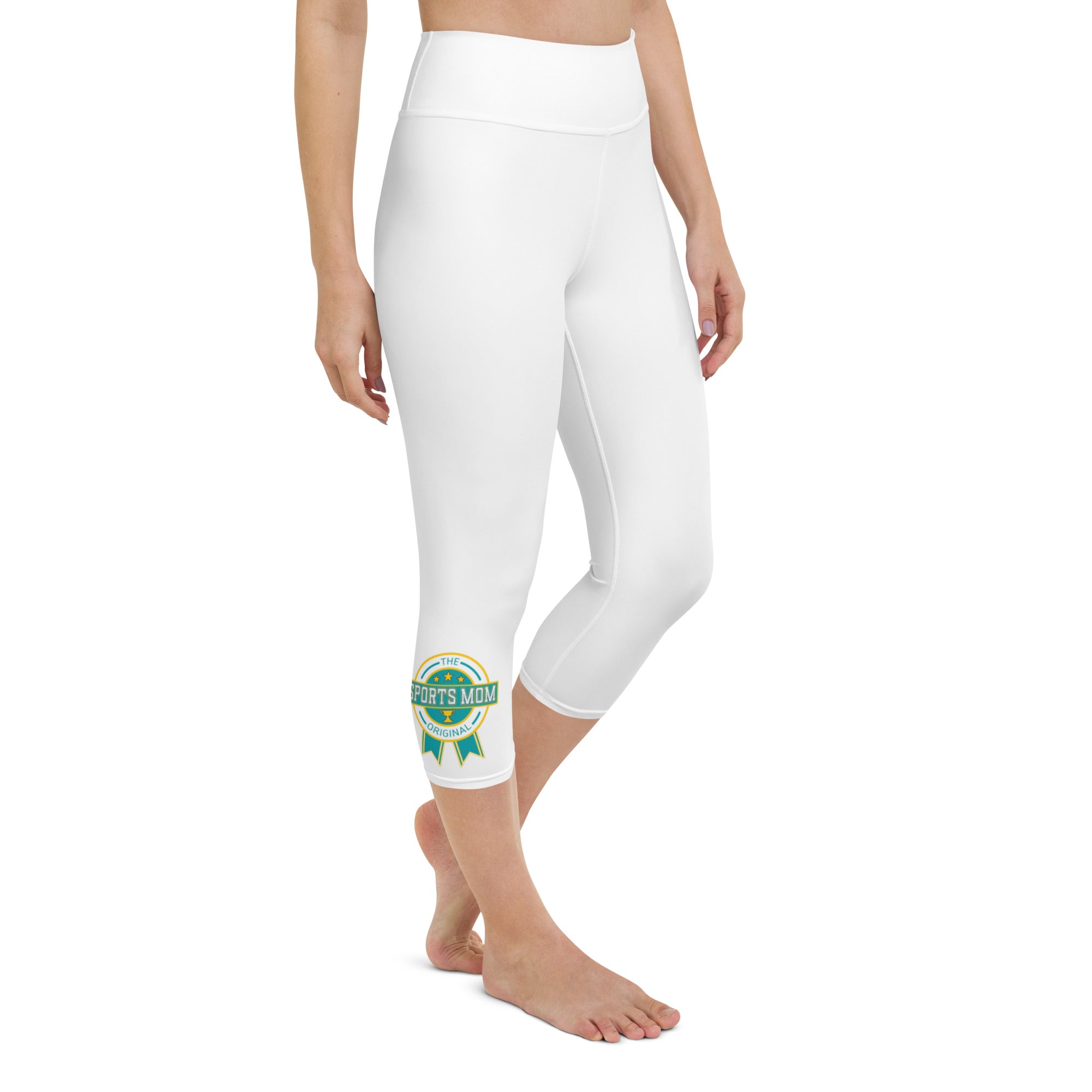 OSM - Yoga Capri Leggings - White