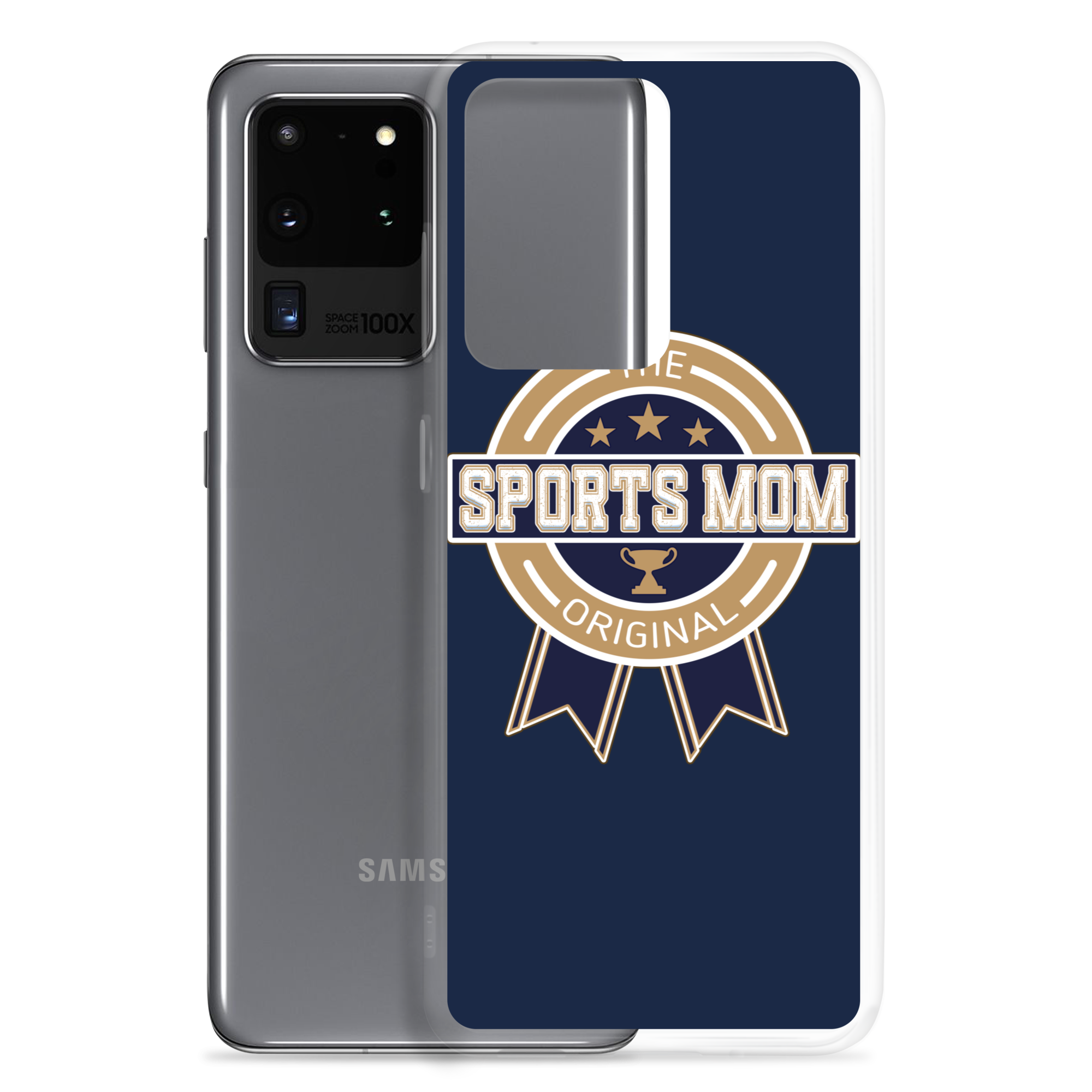 Original Sports Mom - Away Game - Clear Case for Samsung®