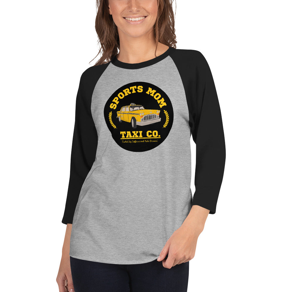 The Sports Mom Taxi Co. Original 3/4 Sleeve