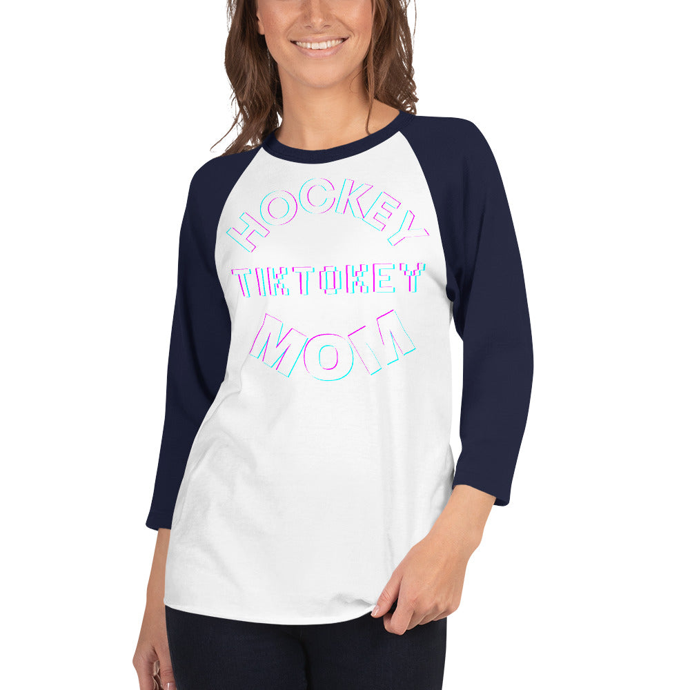 Hockey Tiktokey Women's Premium 3/4 Sleeve