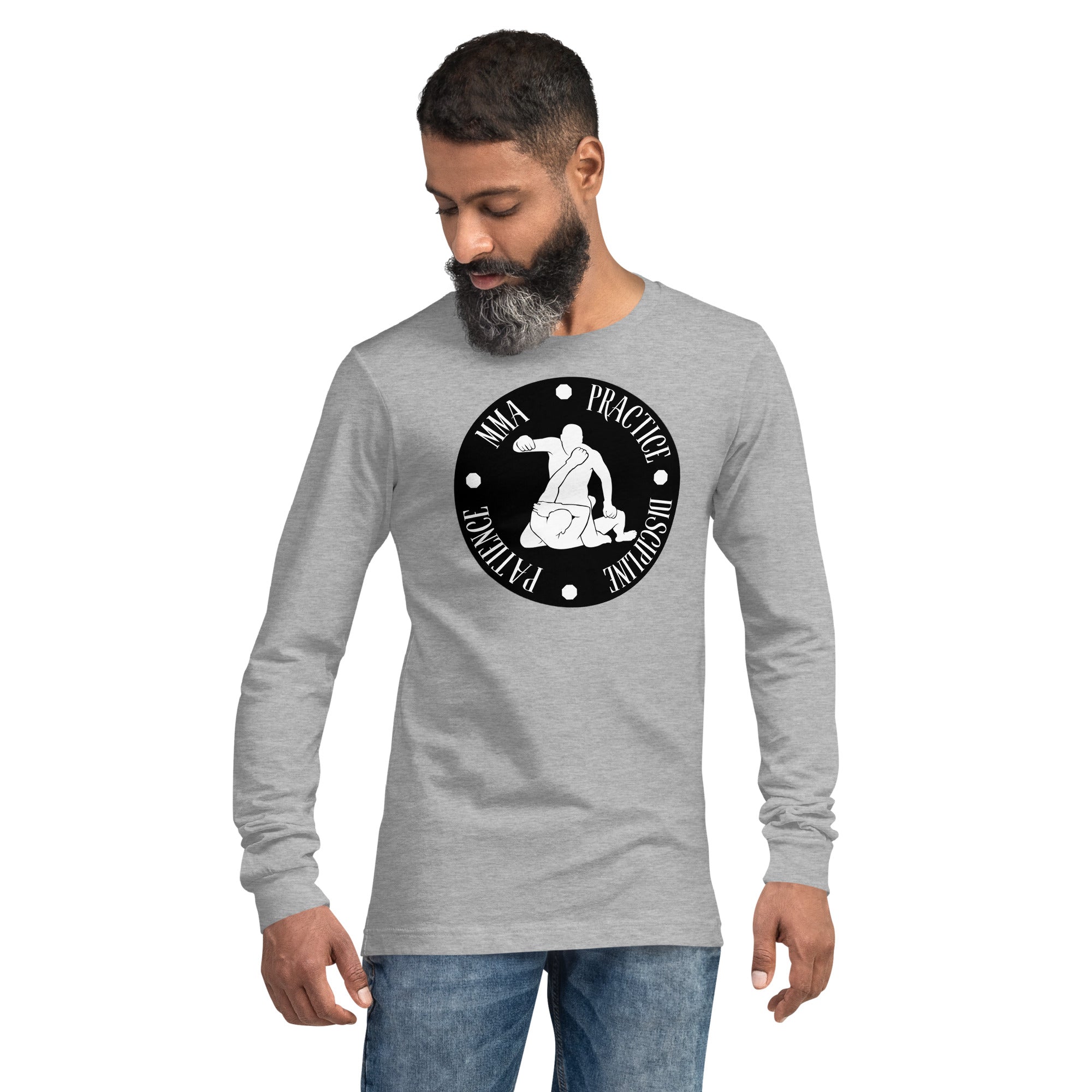 MMA Discipline Practice Patience Men's Select Long Sleeve