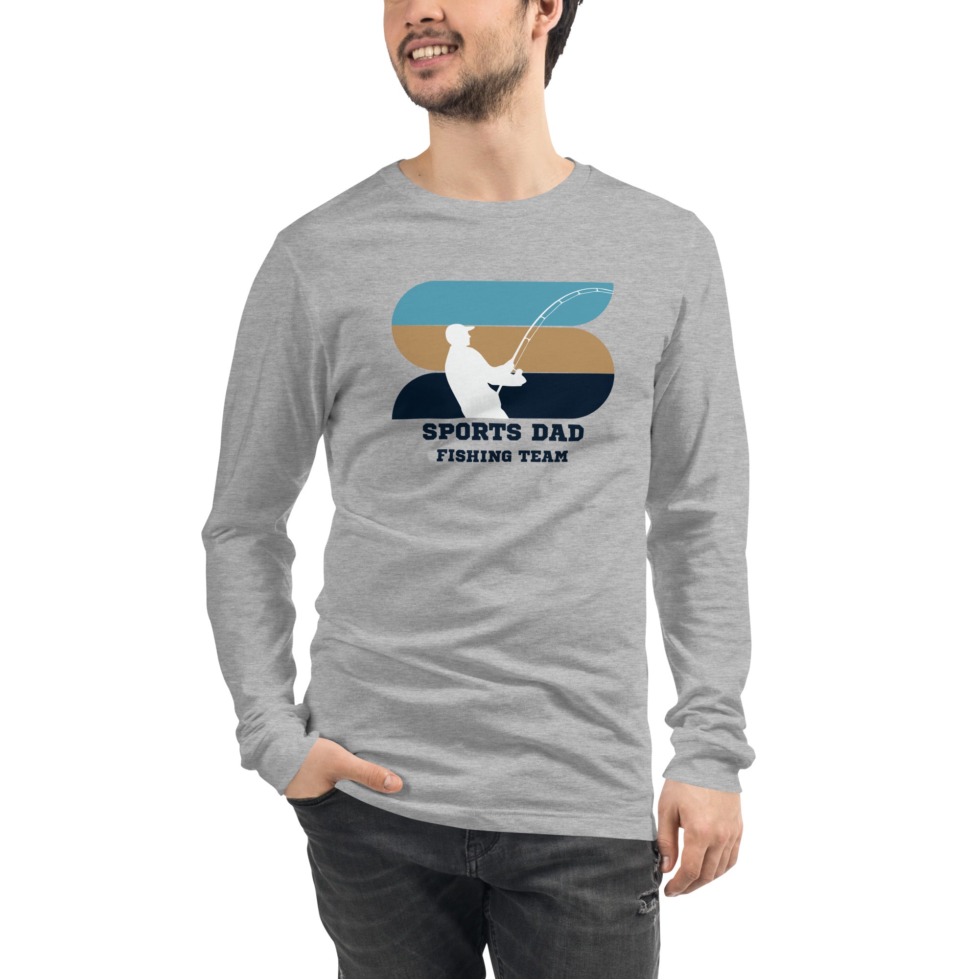 The Original Sports Dad Fishing Team Men's Select Long Sleeve