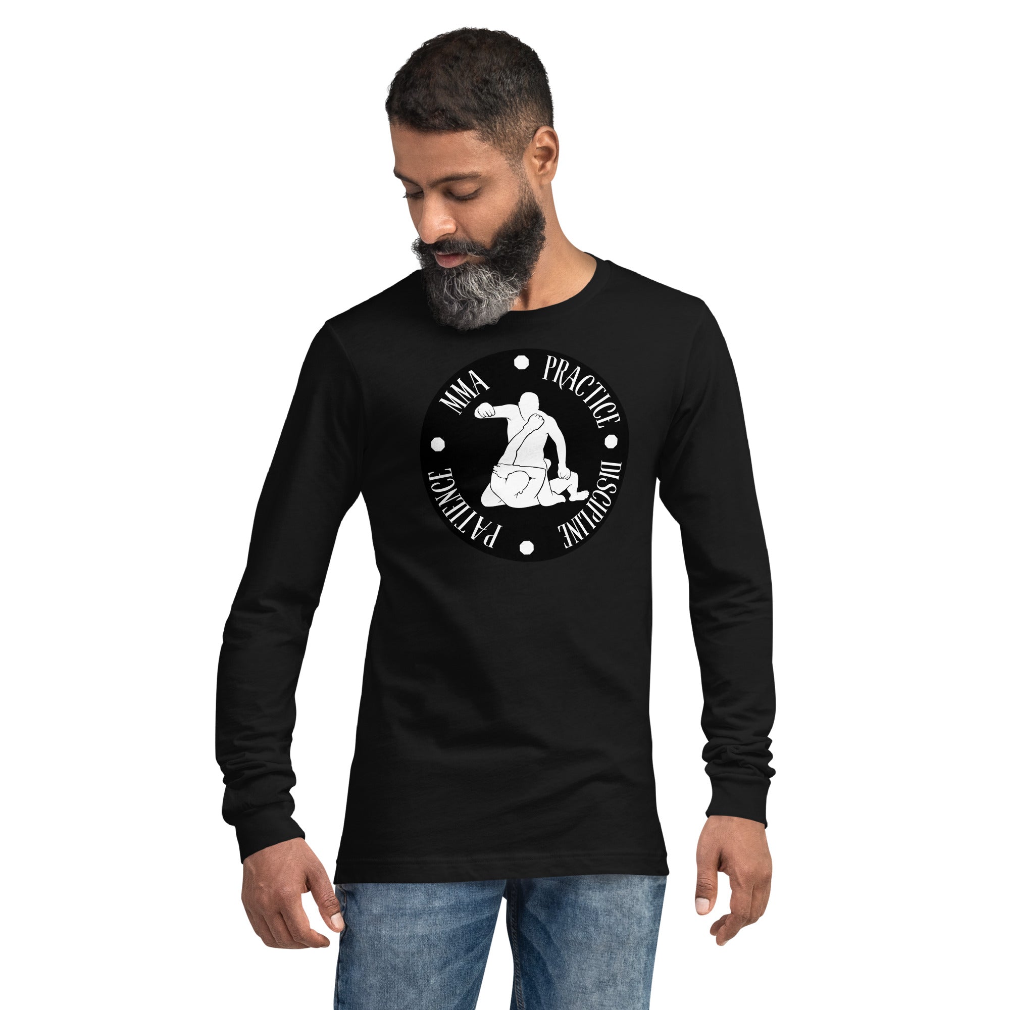 MMA Discipline Practice Patience Men's Select Long Sleeve