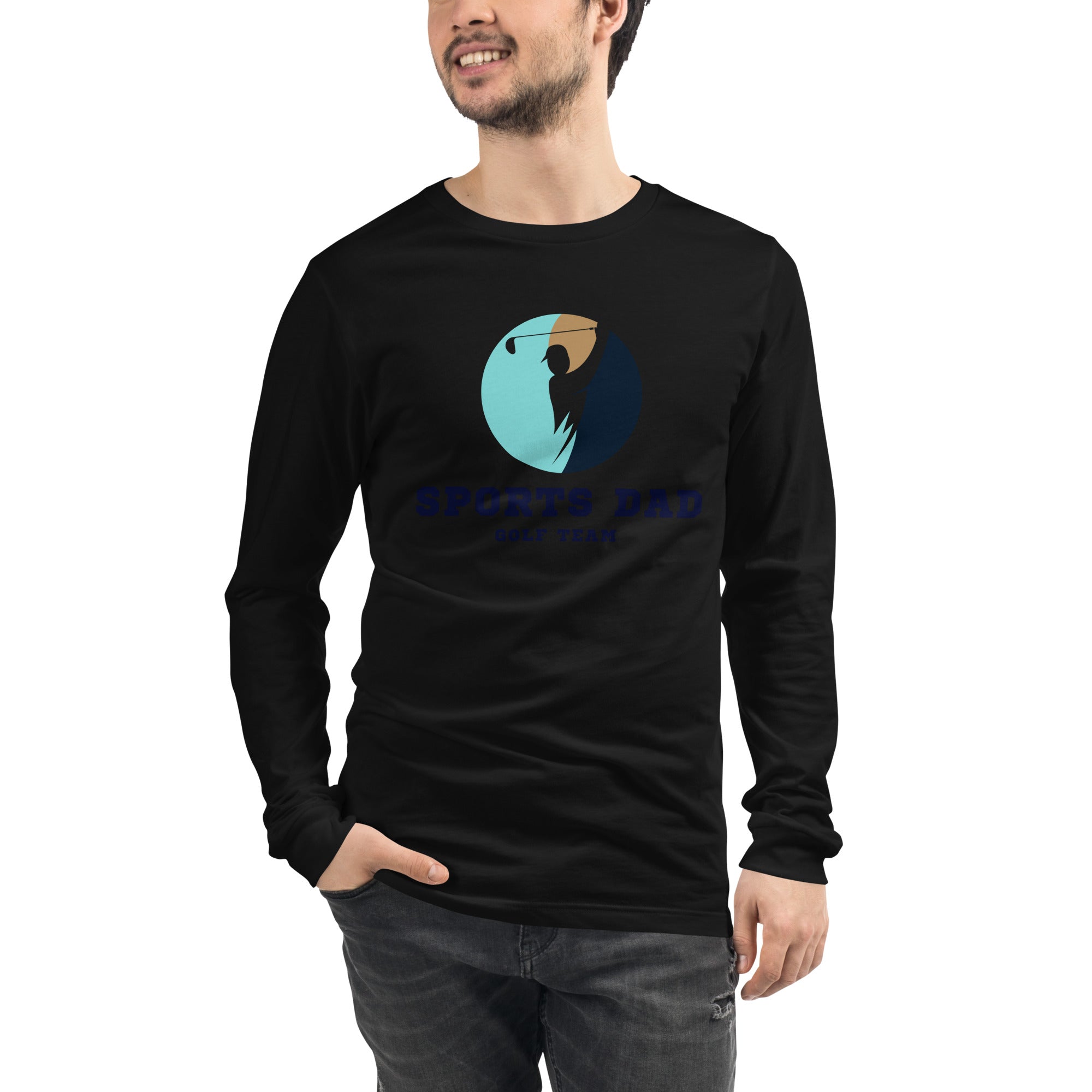 The Original Sports Dad Golf Team Men's Select Long Sleeve
