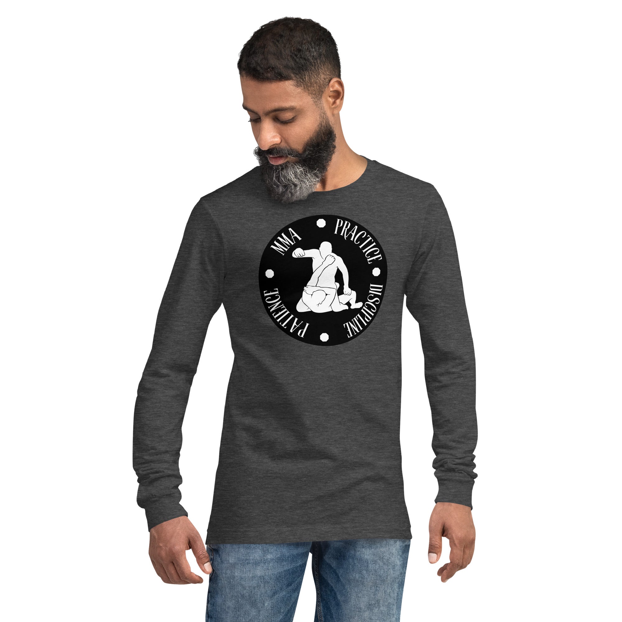 MMA Discipline Practice Patience Men's Select Long Sleeve