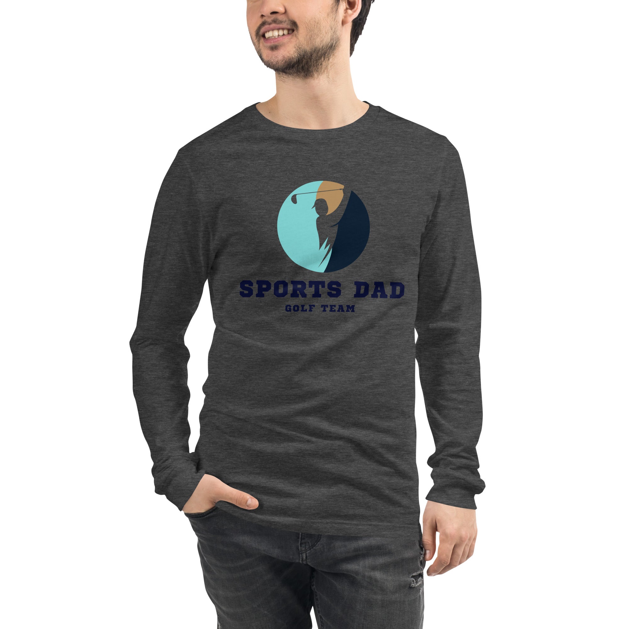 The Original Sports Dad Golf Team Men's Select Long Sleeve