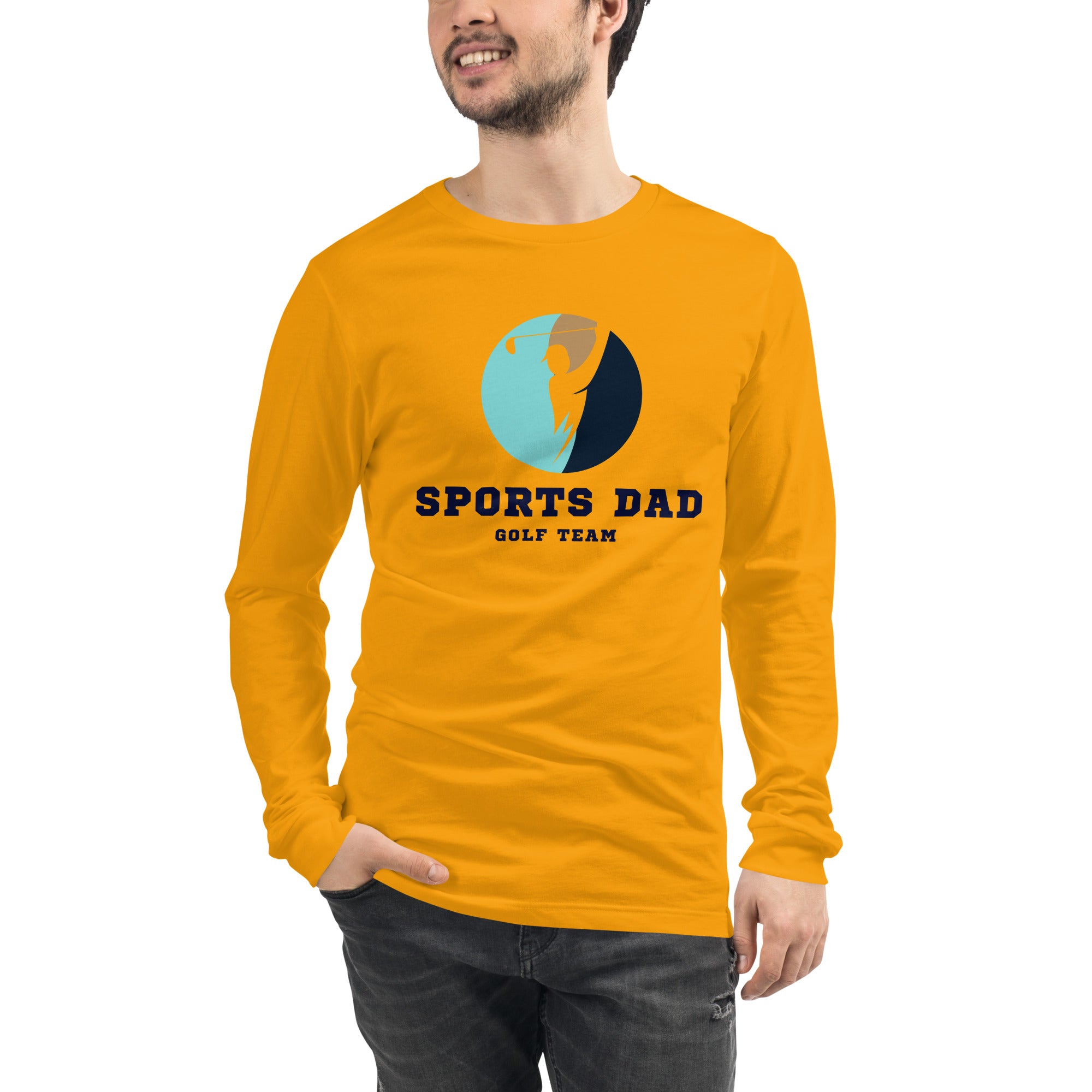The Original Sports Dad Golf Team Men's Select Long Sleeve
