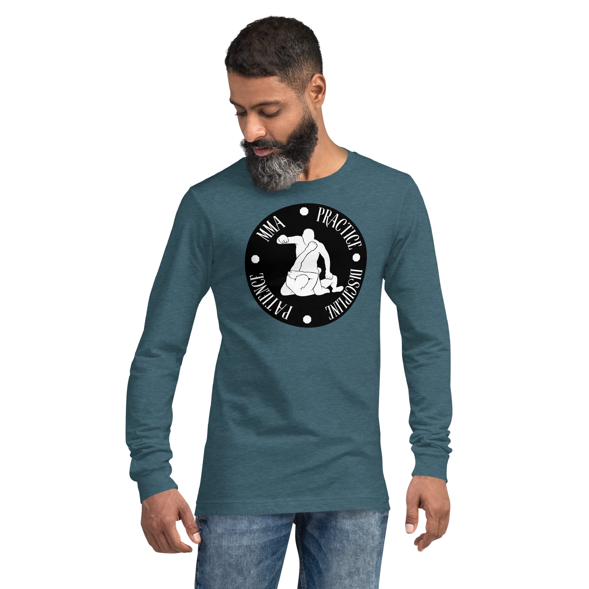 MMA Discipline Practice Patience Men's Select Long Sleeve
