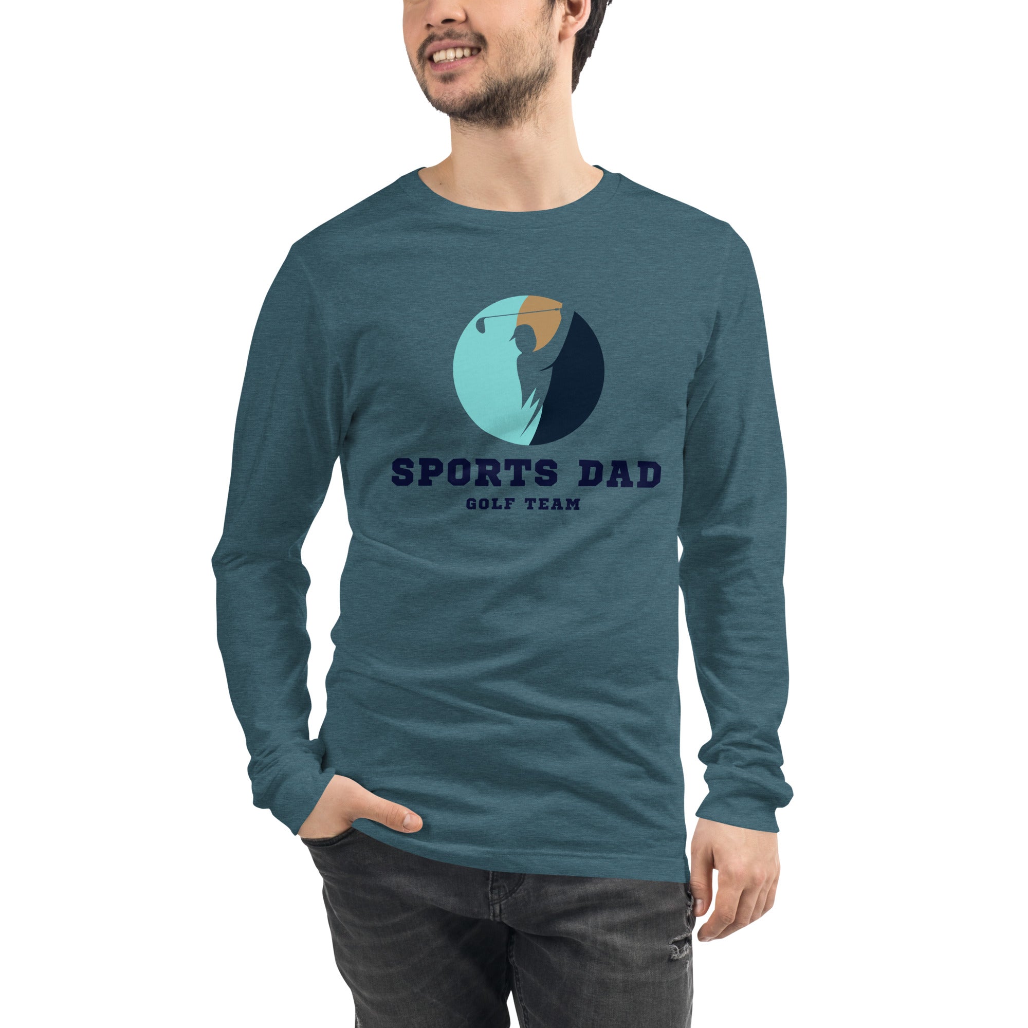 The Original Sports Dad Golf Team Men's Select Long Sleeve