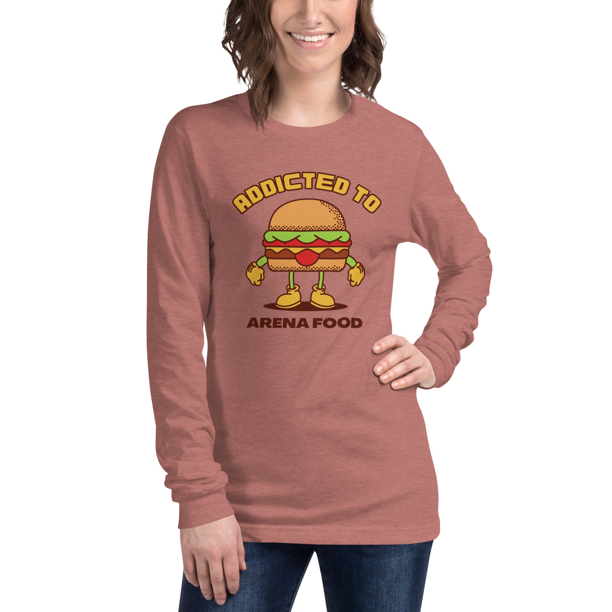Addicted To Arena Food Women's Pro Team Long Sleeve