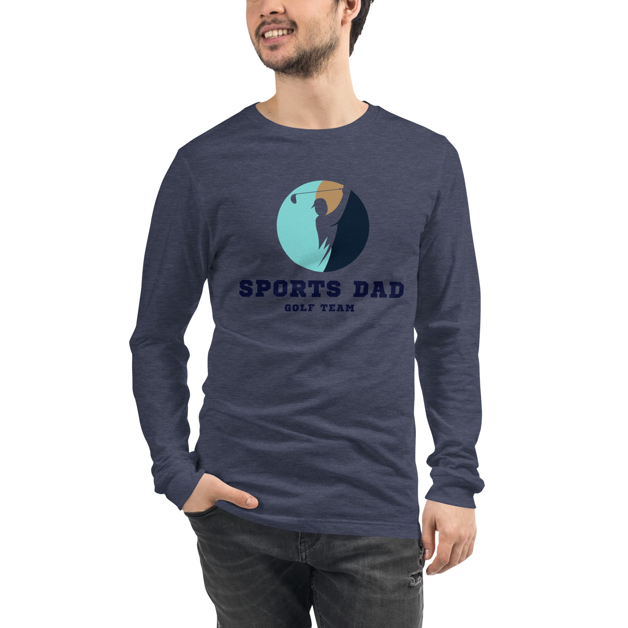 The Original Sports Dad Golf Team Men's Select Long Sleeve