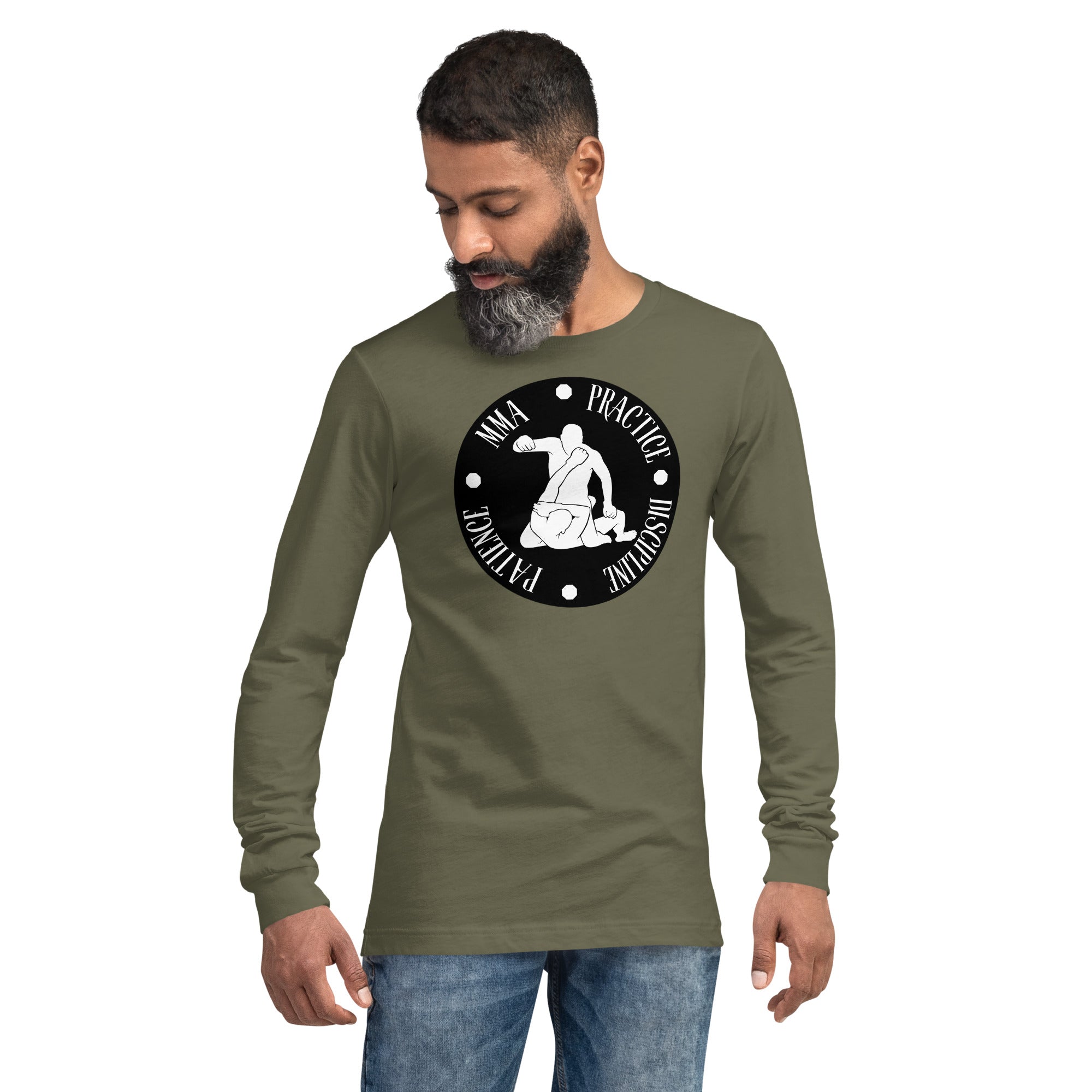 MMA Discipline Practice Patience Men's Select Long Sleeve
