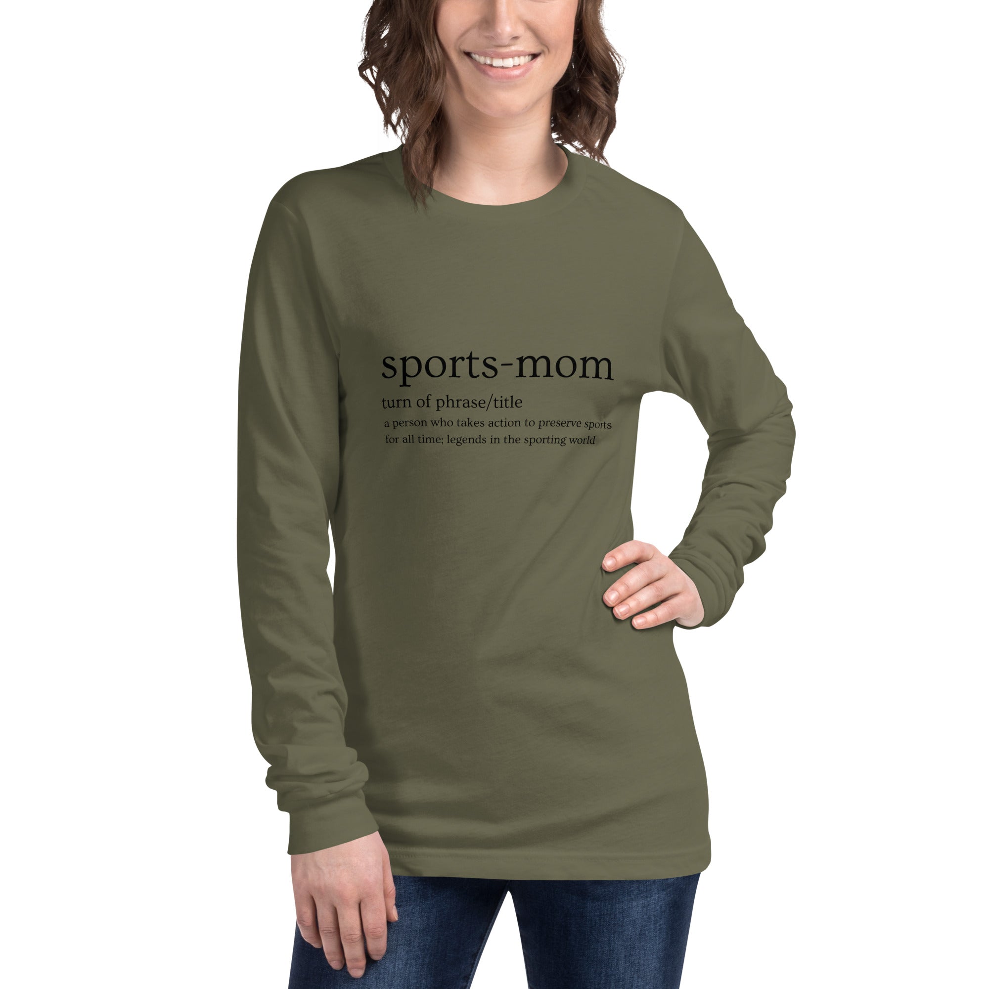 Sports Mom Defined Women's Select Long Sleeve