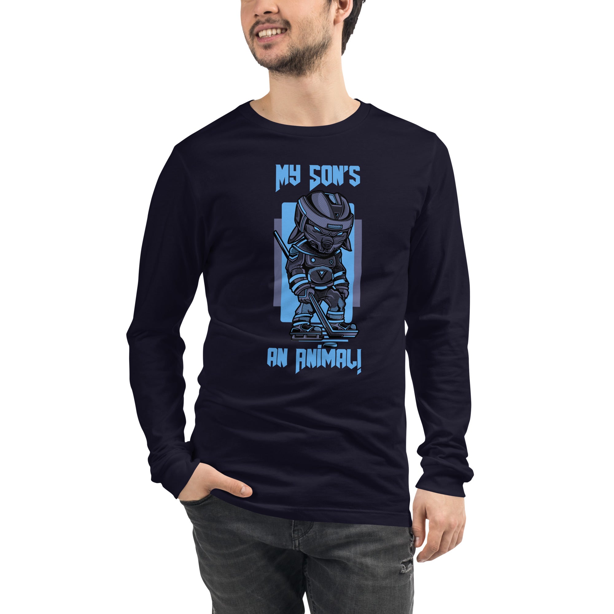 My Son's An Animal Men's Select Long Sleeve