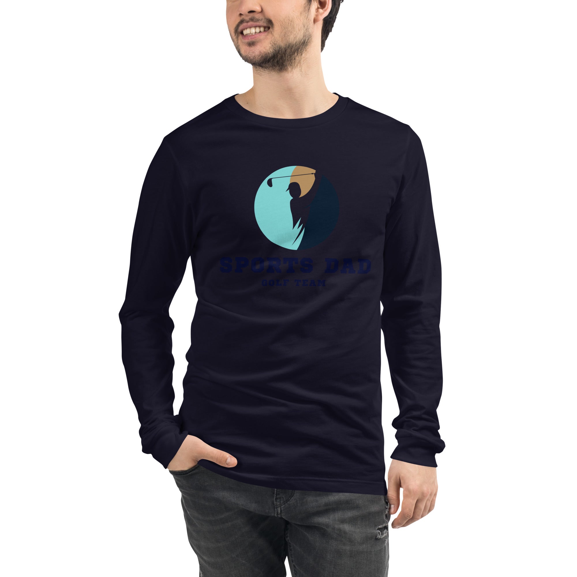 The Original Sports Dad Golf Team Men's Select Long Sleeve