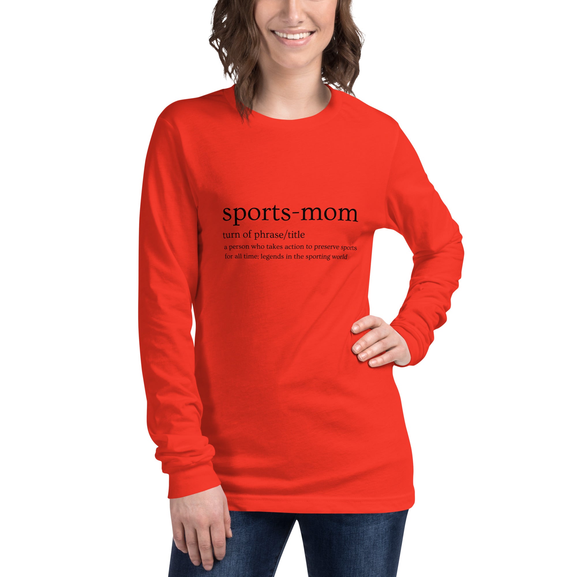 Sports Mom Defined Women's Select Long Sleeve