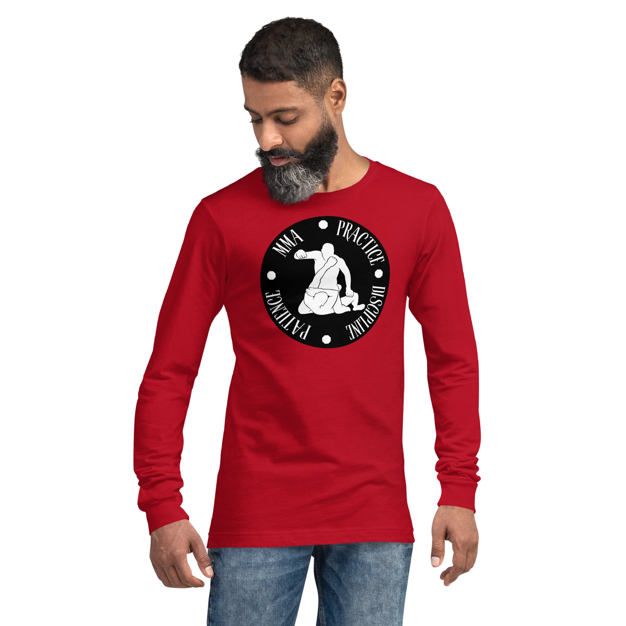 MMA Discipline Practice Patience Men's Select Long Sleeve
