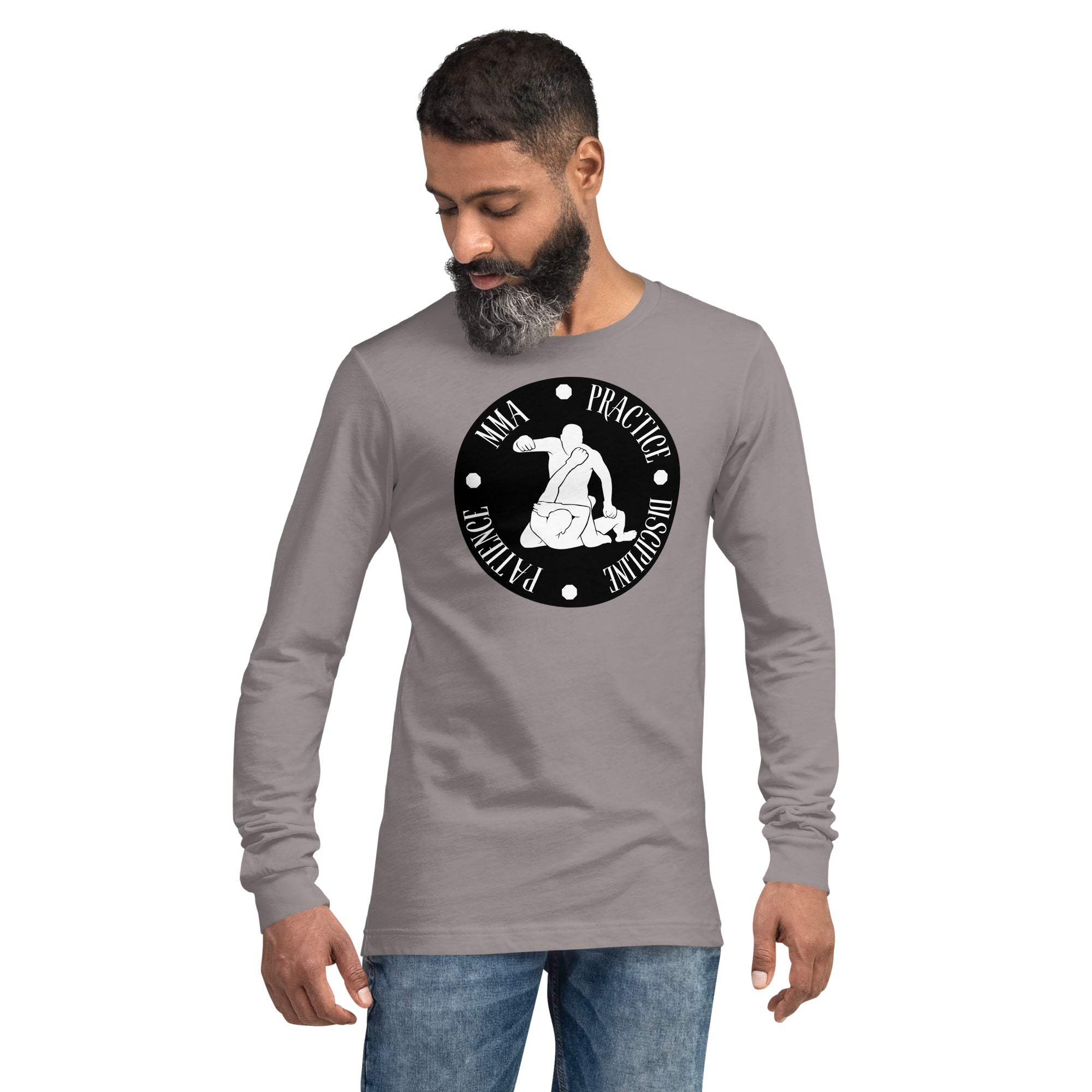 MMA Discipline Practice Patience Men's Select Long Sleeve