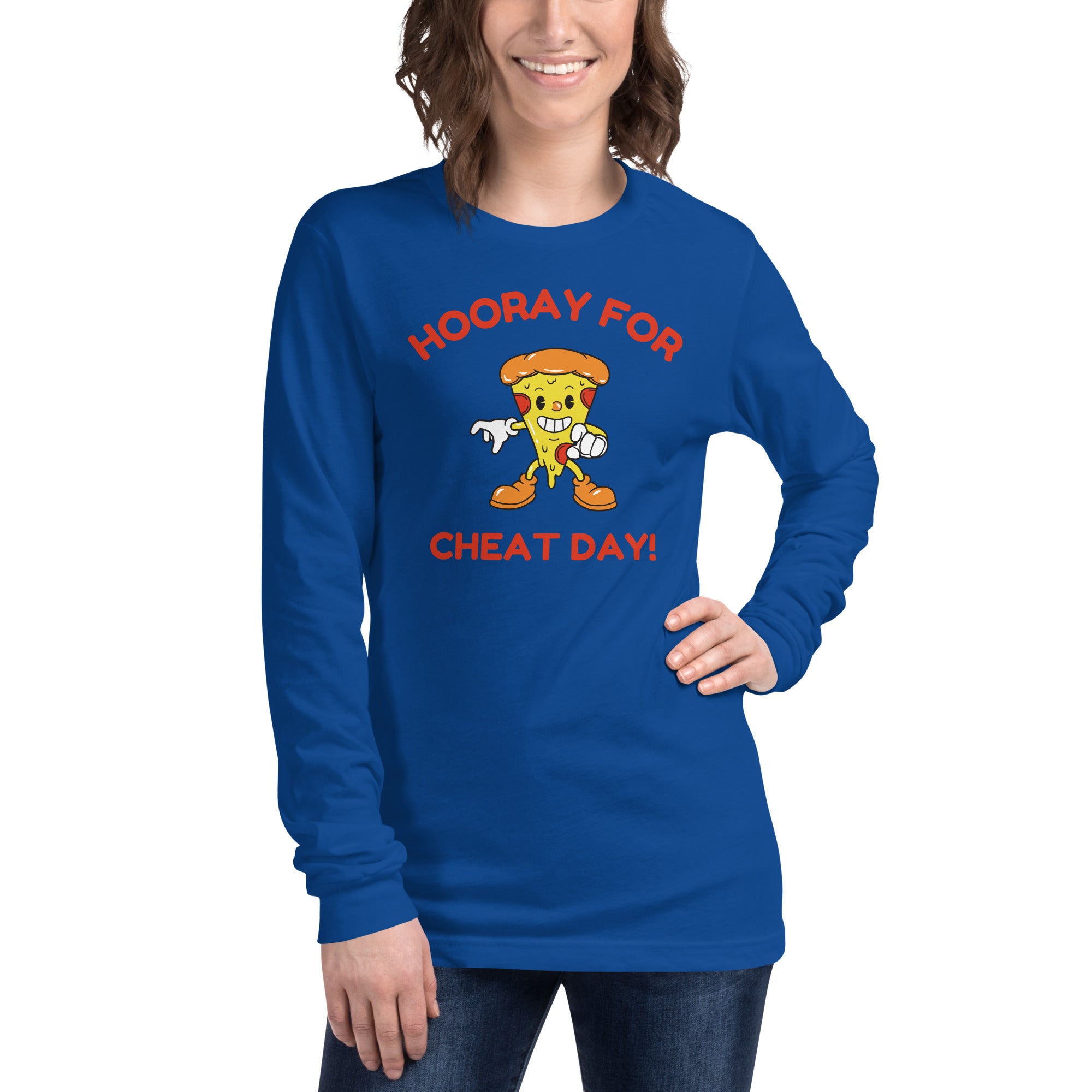 Hooray For Cheat Day! Women's Select Long Sleeve