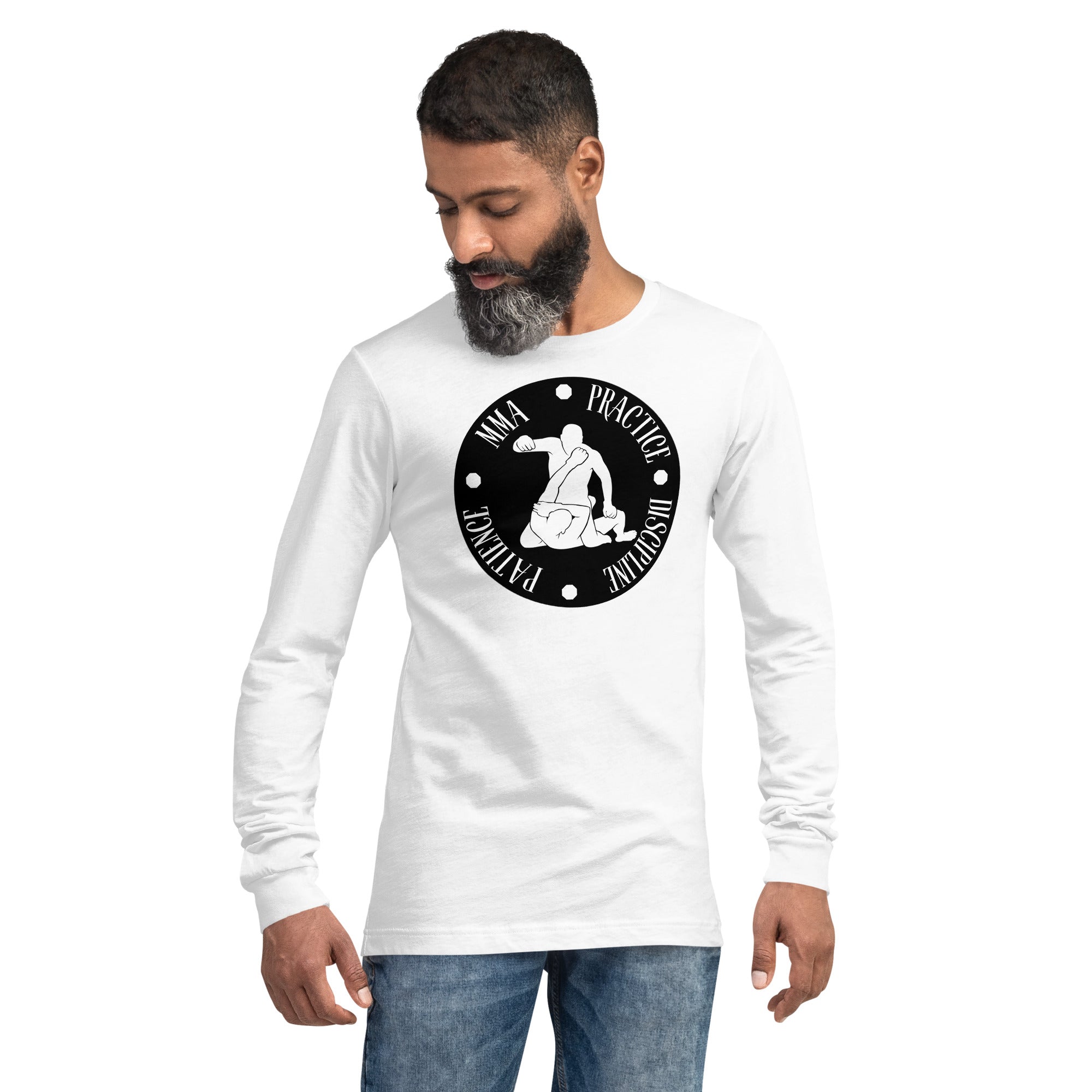 MMA Discipline Practice Patience Men's Select Long Sleeve