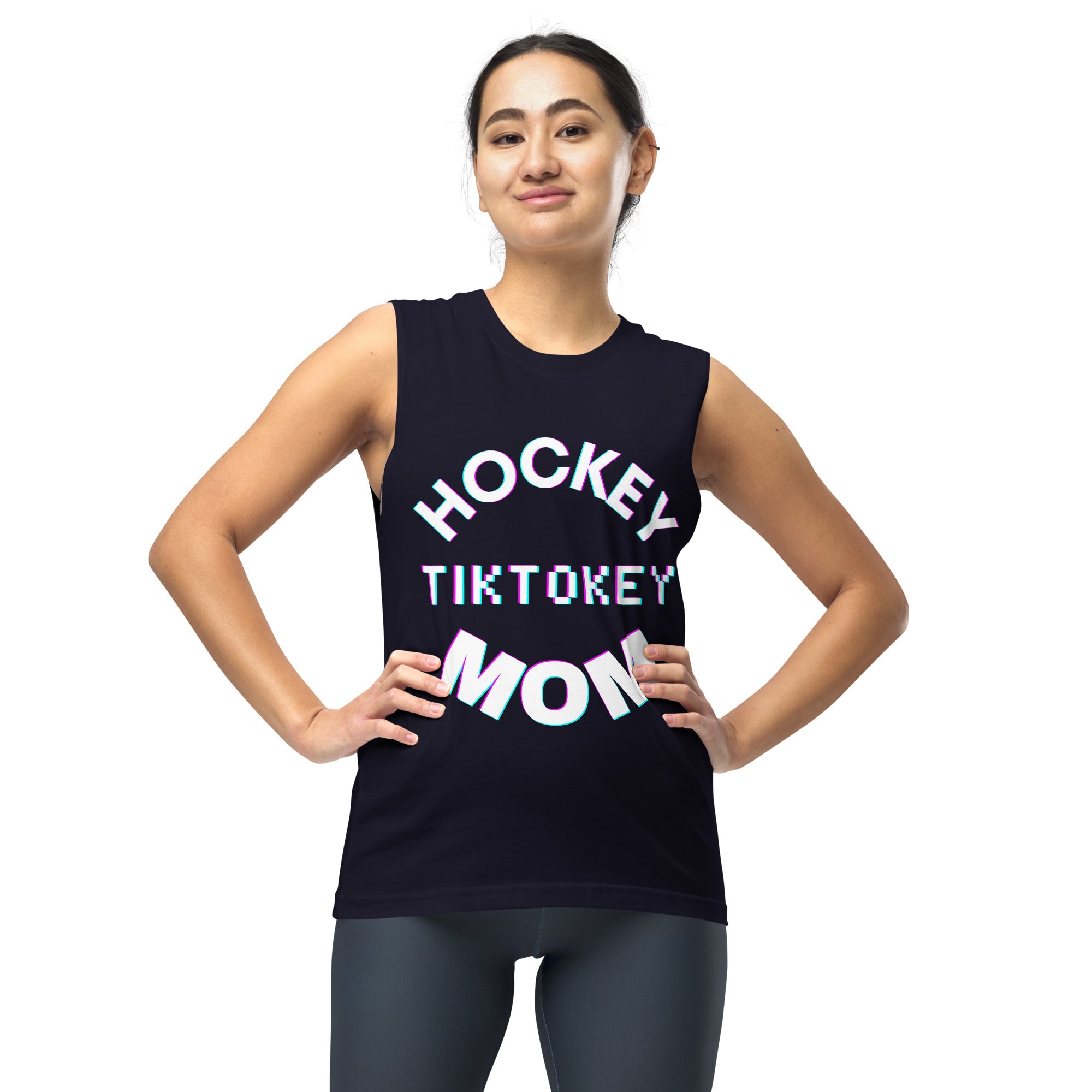 Hockey Tiktokey Women's Muscle Tank