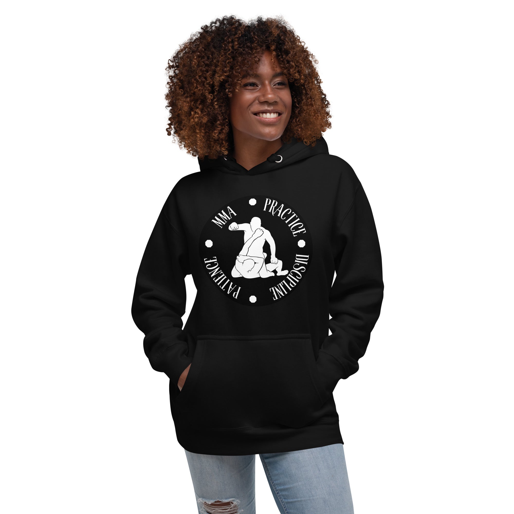 MMA Discipline Practice Patience Women's Heavy Hoodie