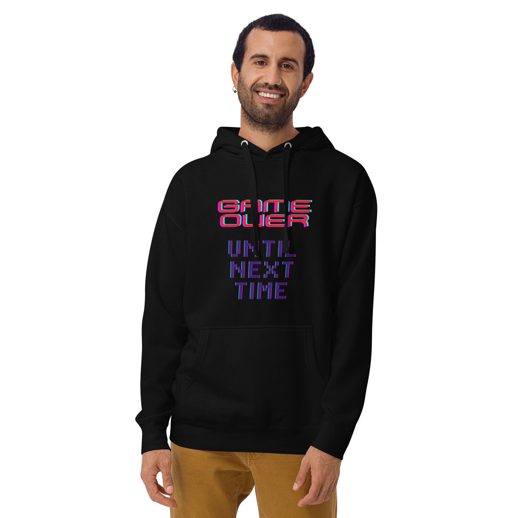 Game Over Until Next Time Men's Heavy Hoodie