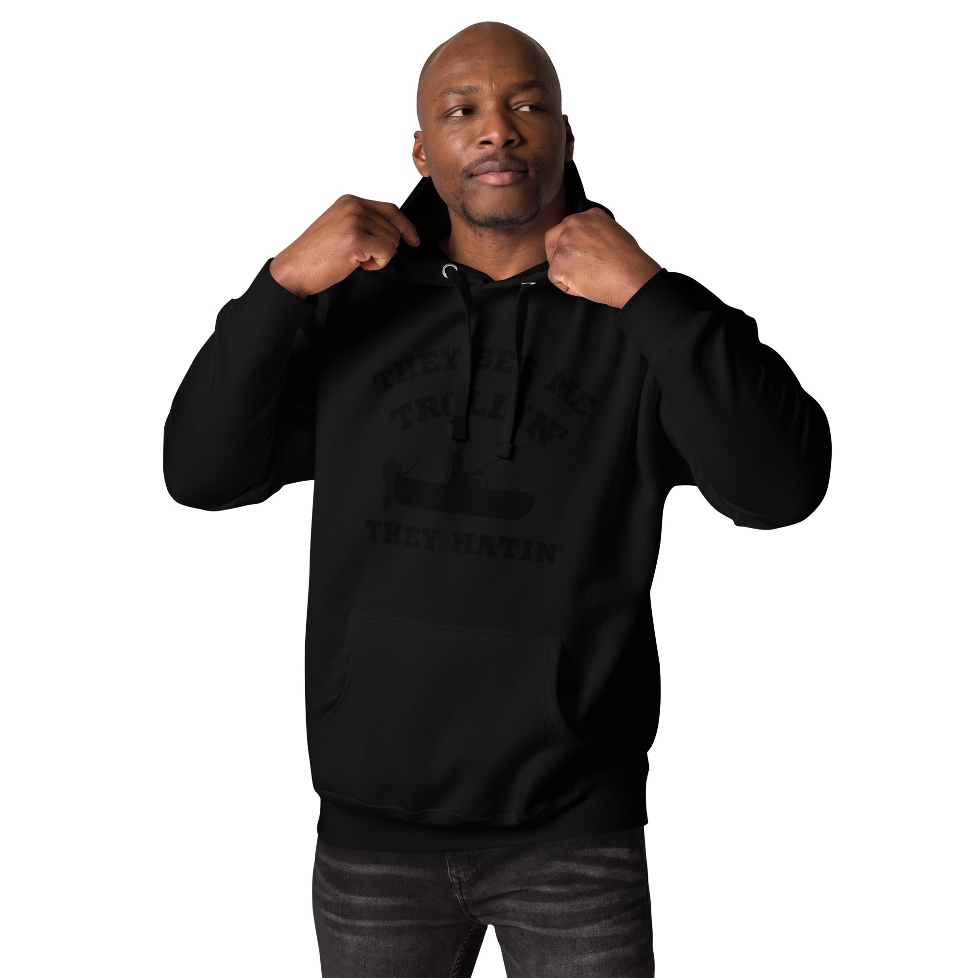 They See Me Trollin' Men's Heavy Hoodie