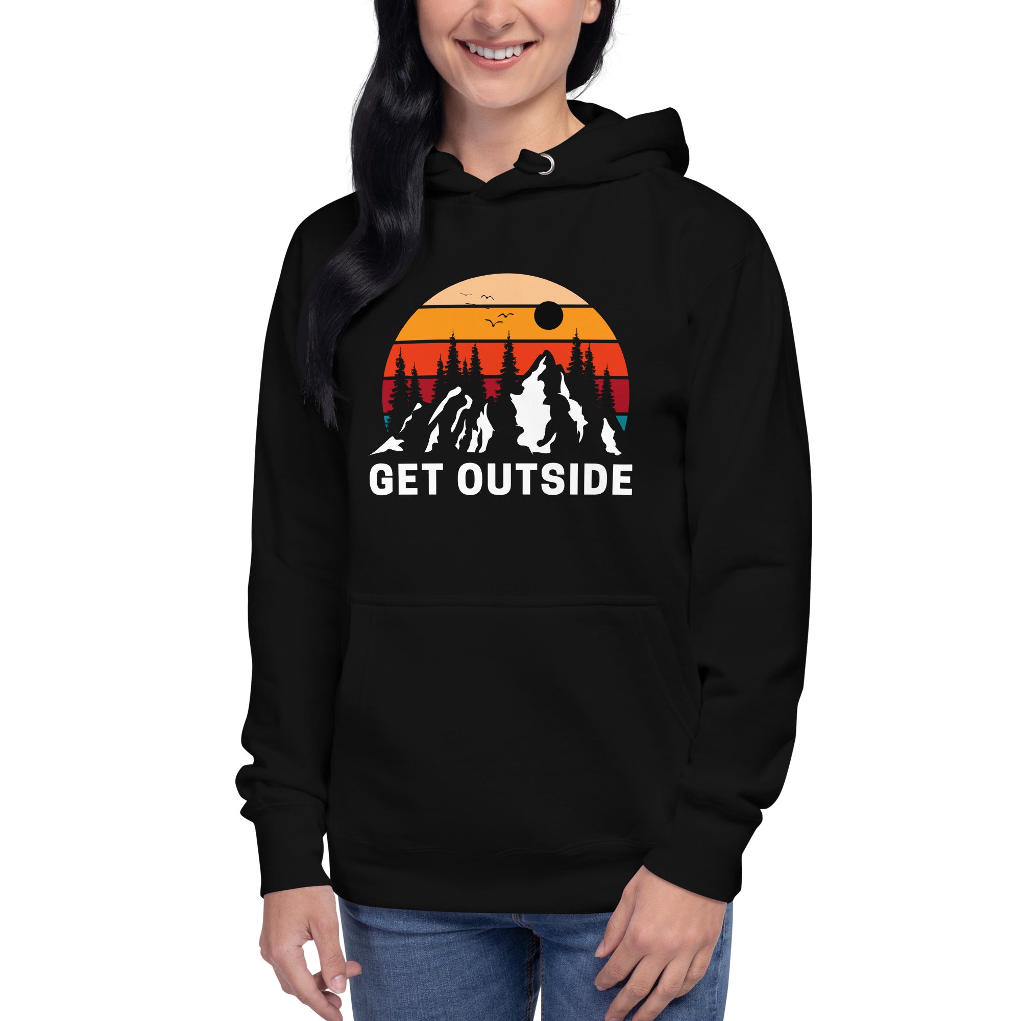 Get Outside Women's Heavy Hoodie