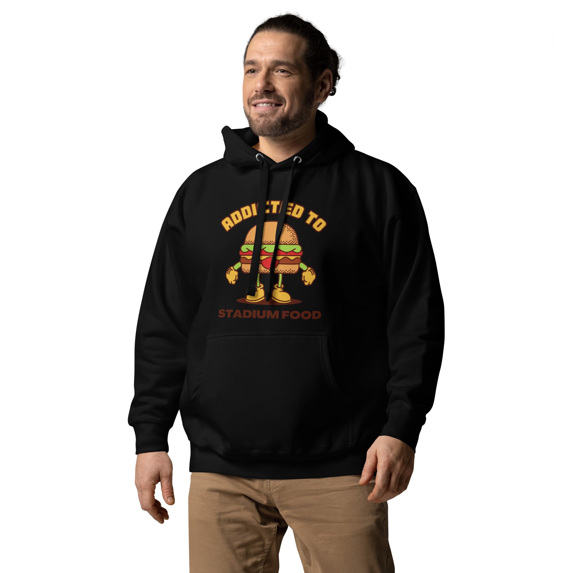 Addicted To Stadium Food Men's Heavy Hoodie