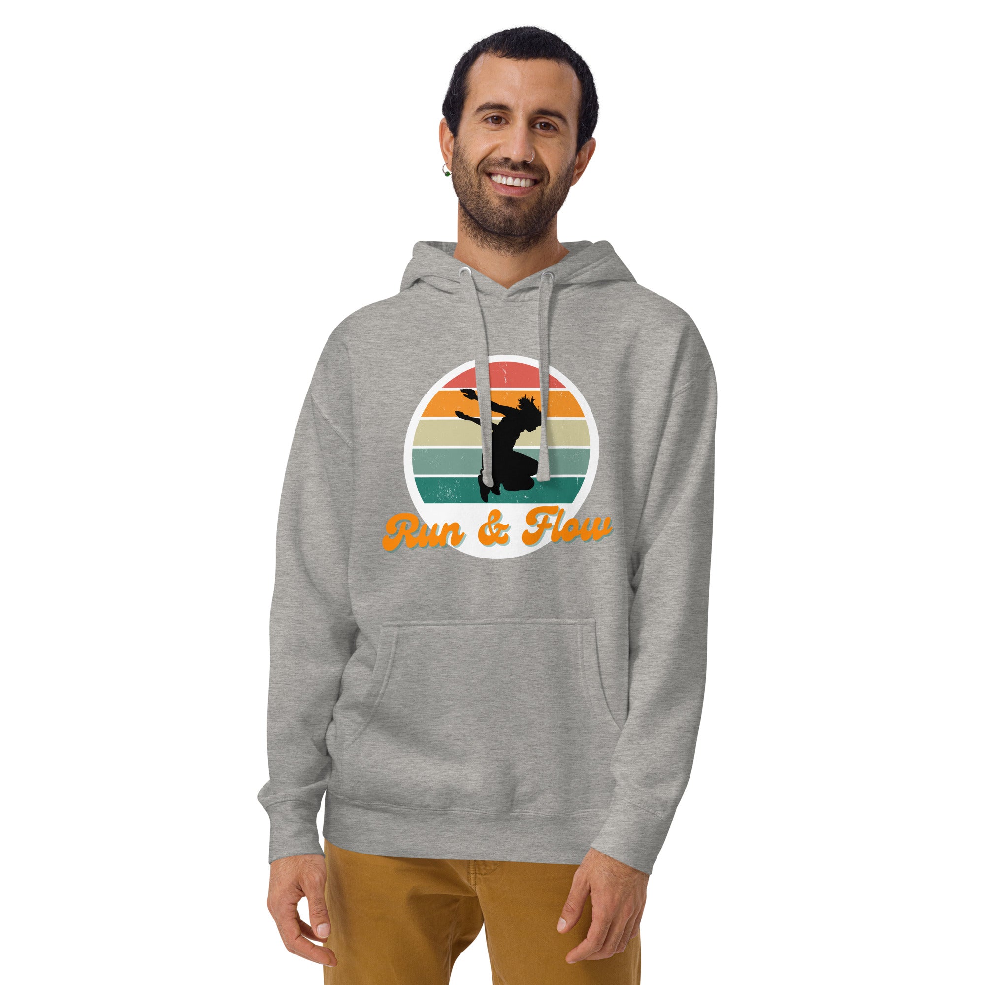 Run & Flow Men's Heavy Hoodie