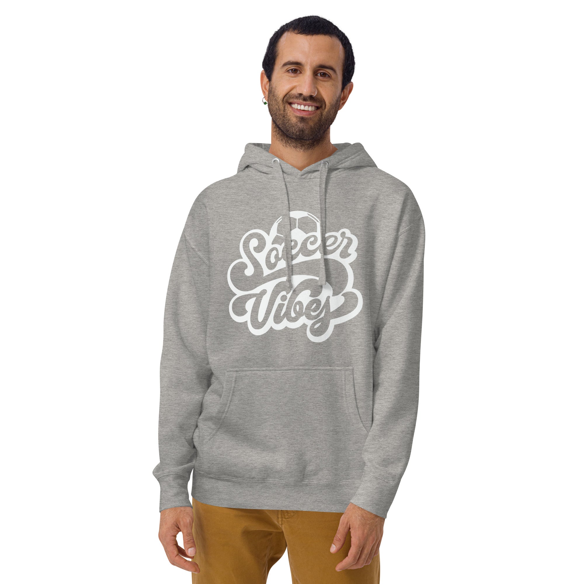 Soccer Vibes Men's Heavy Hoodie