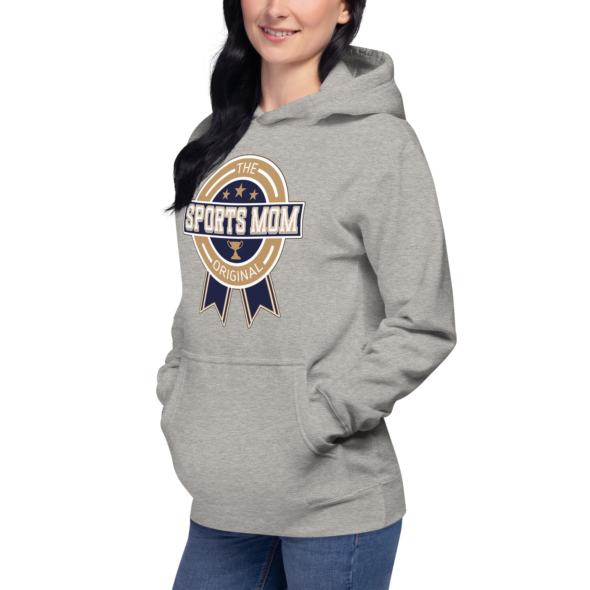 The Original Sports Mom Inaugural Away Game Heavy Hoodie