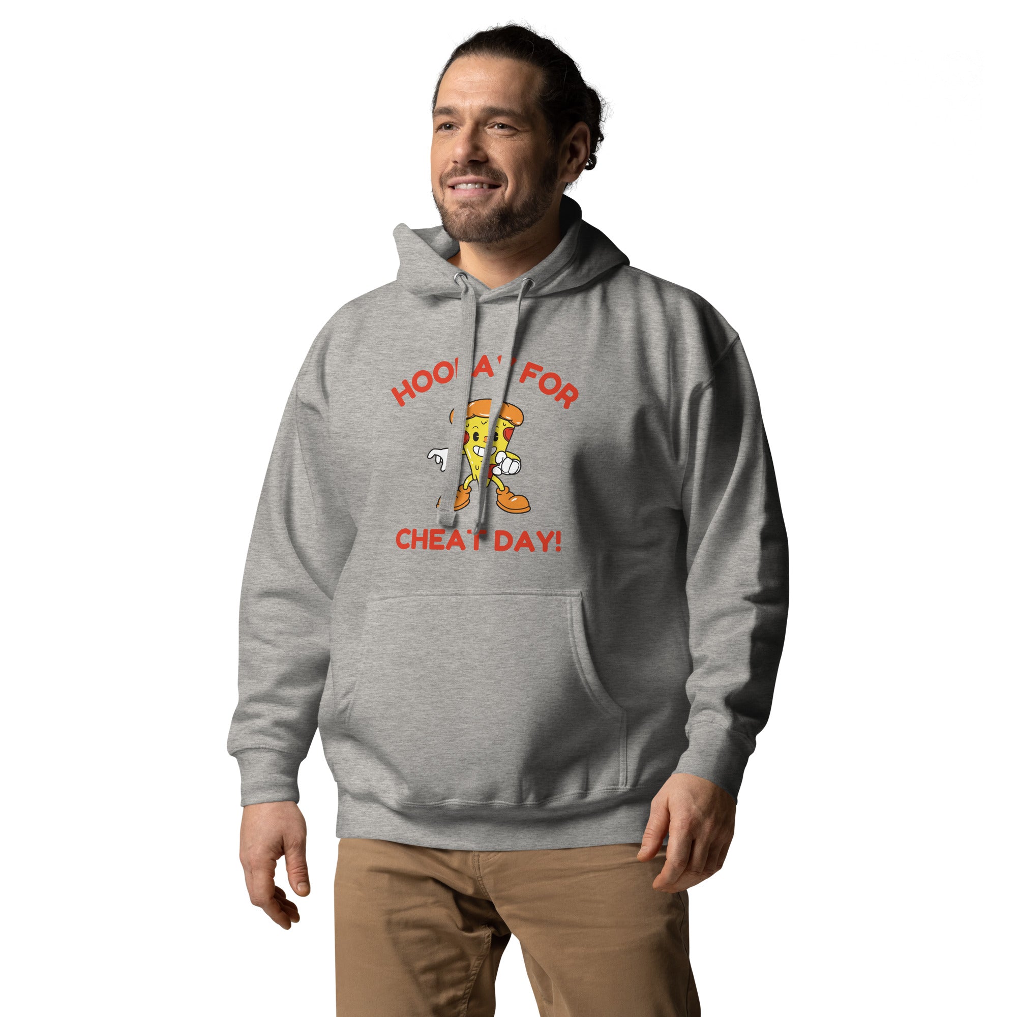 Hooray For Cheat Day! Men's Heavy Hoodie
