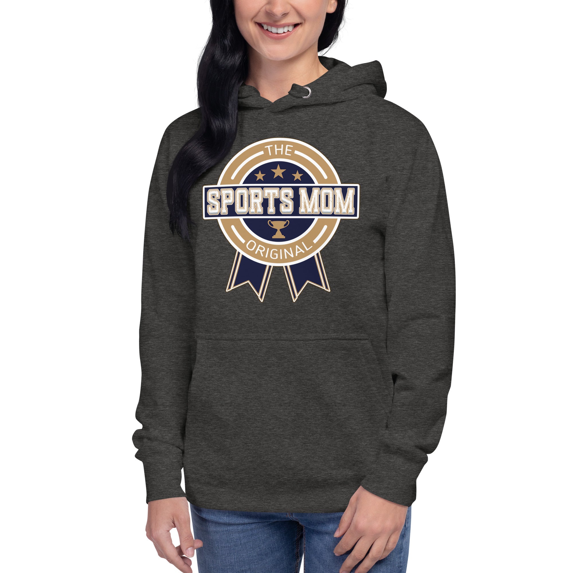 The Original Sports Mom Inaugural Away Game Heavy Hoodie