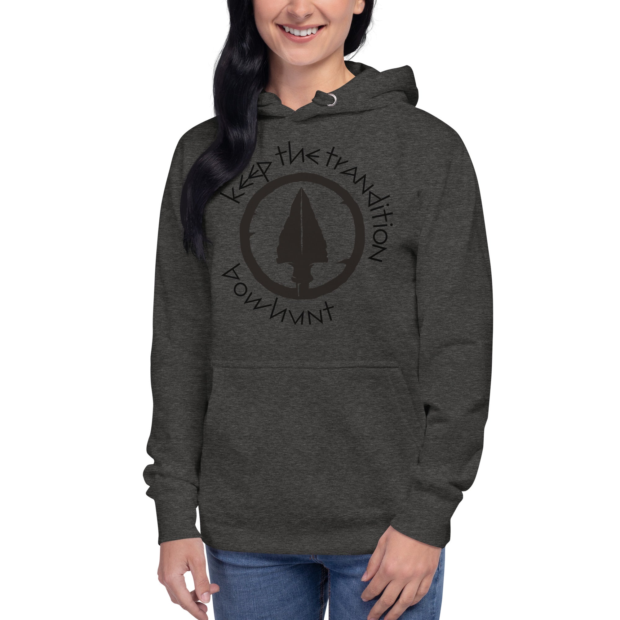 Keep The Tradition Women's Heavy Hoodie - Bow Hunt