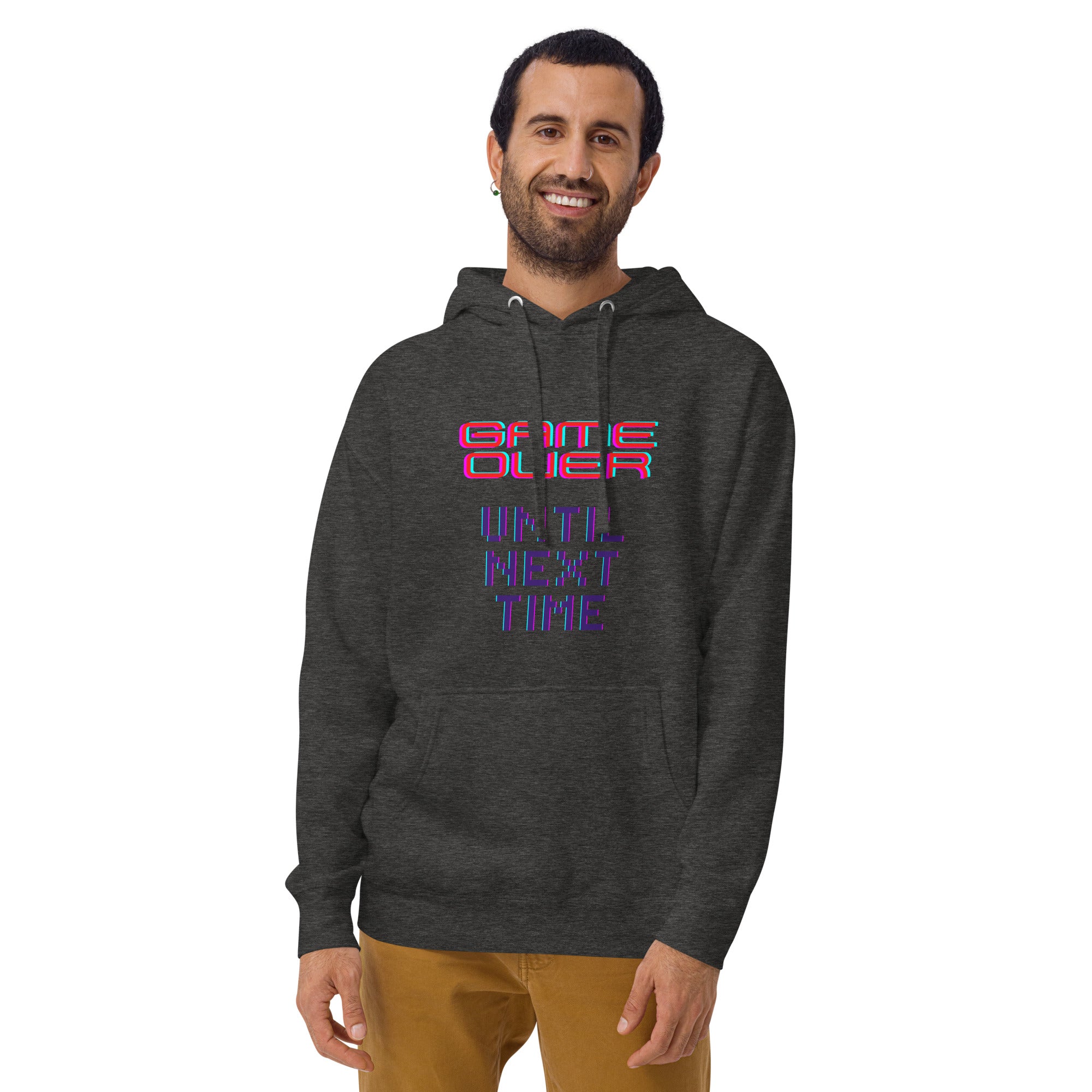 Game Over Until Next Time Men's Heavy Hoodie