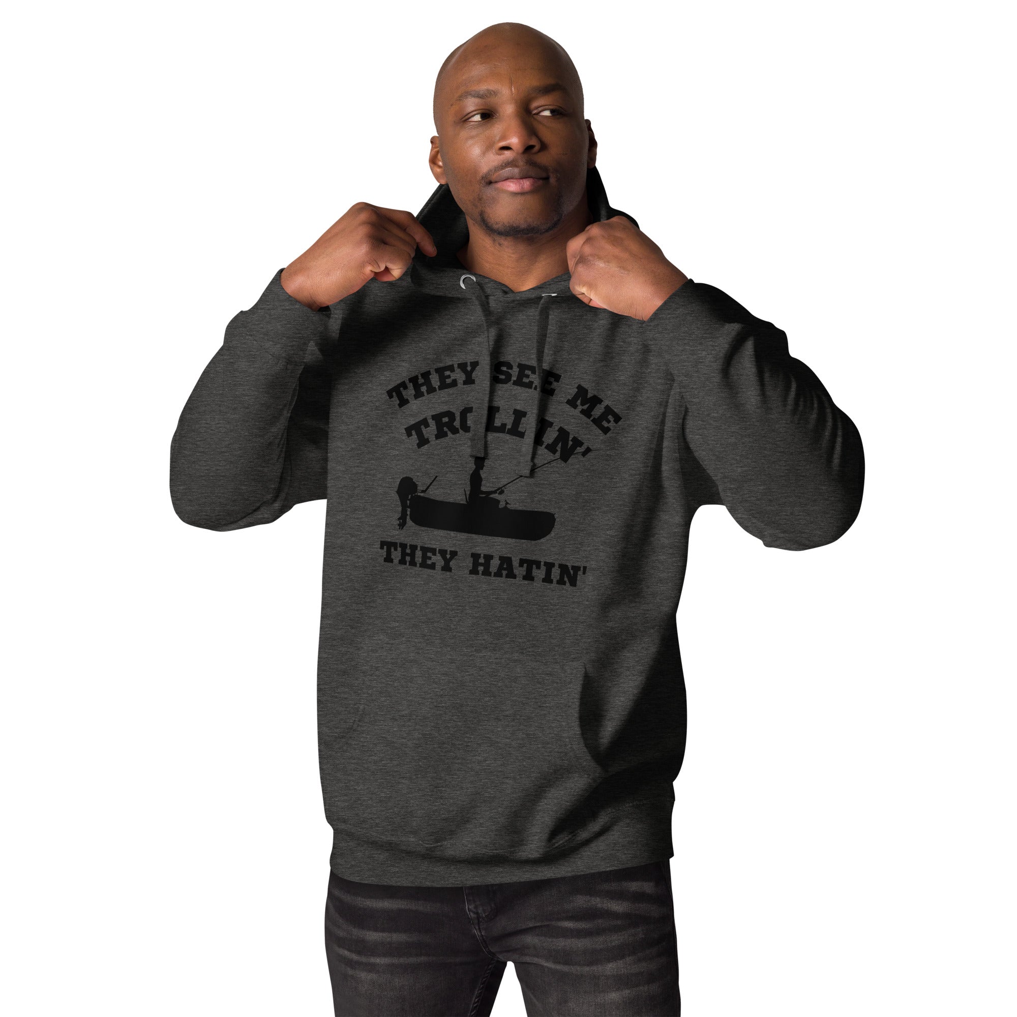 They See Me Trollin' Men's Heavy Hoodie