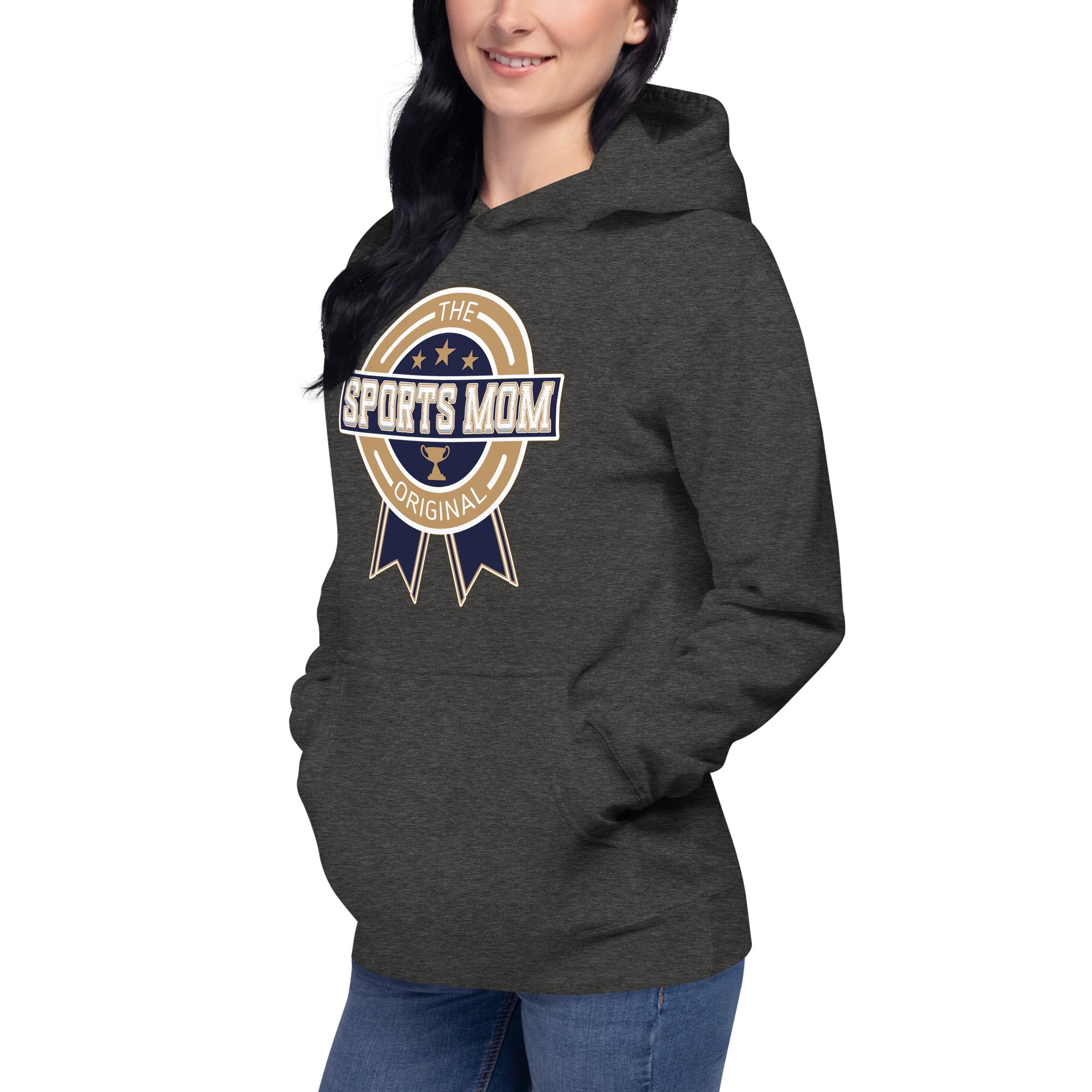 The Original Sports Mom Inaugural Away Game Heavy Hoodie