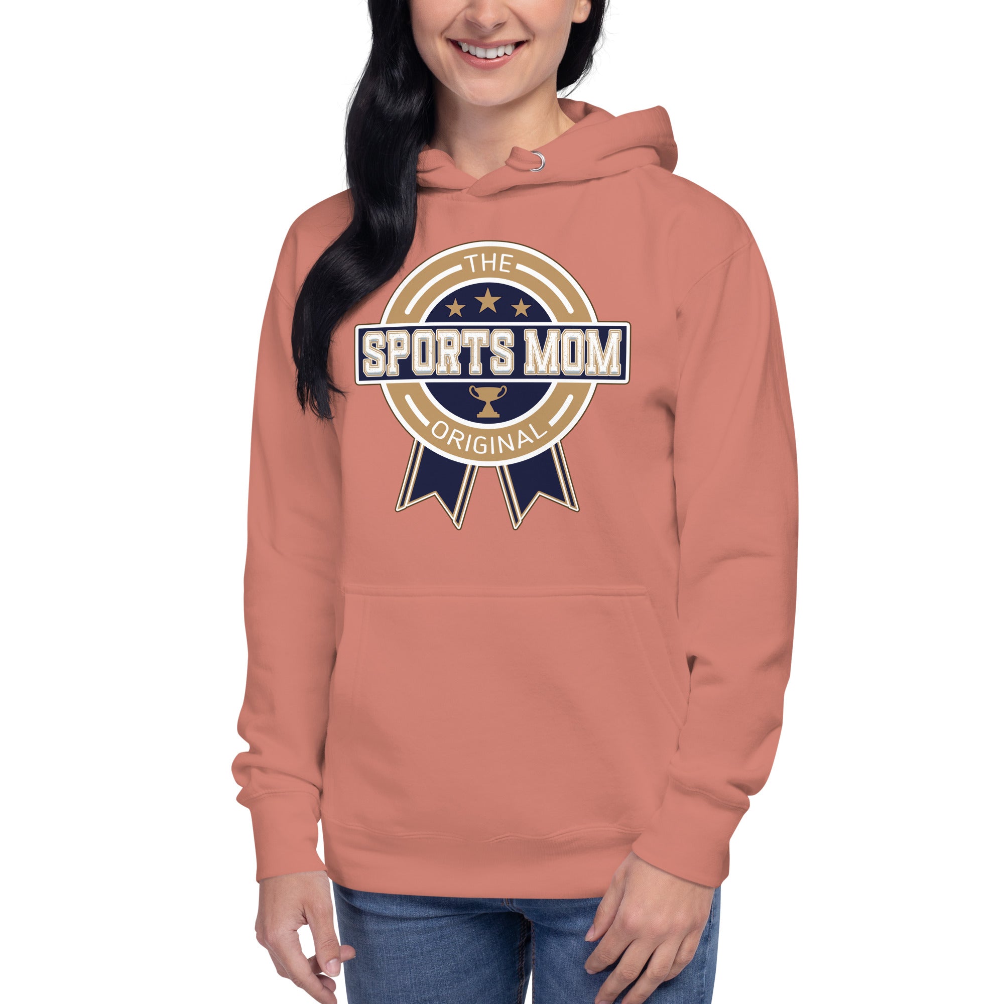 The Original Sports Mom Inaugural Away Game Heavy Hoodie